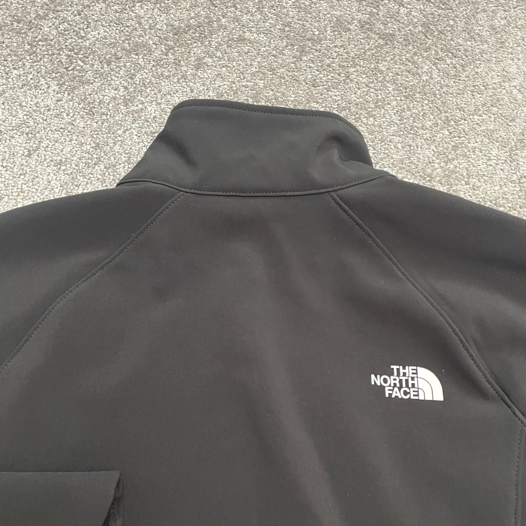 The North Face The North Face Windwall Barrier Softshell Jacket Womens Large Black Outdoor Hike Size L / US 10 / IT 46 - 3 Thumbnail