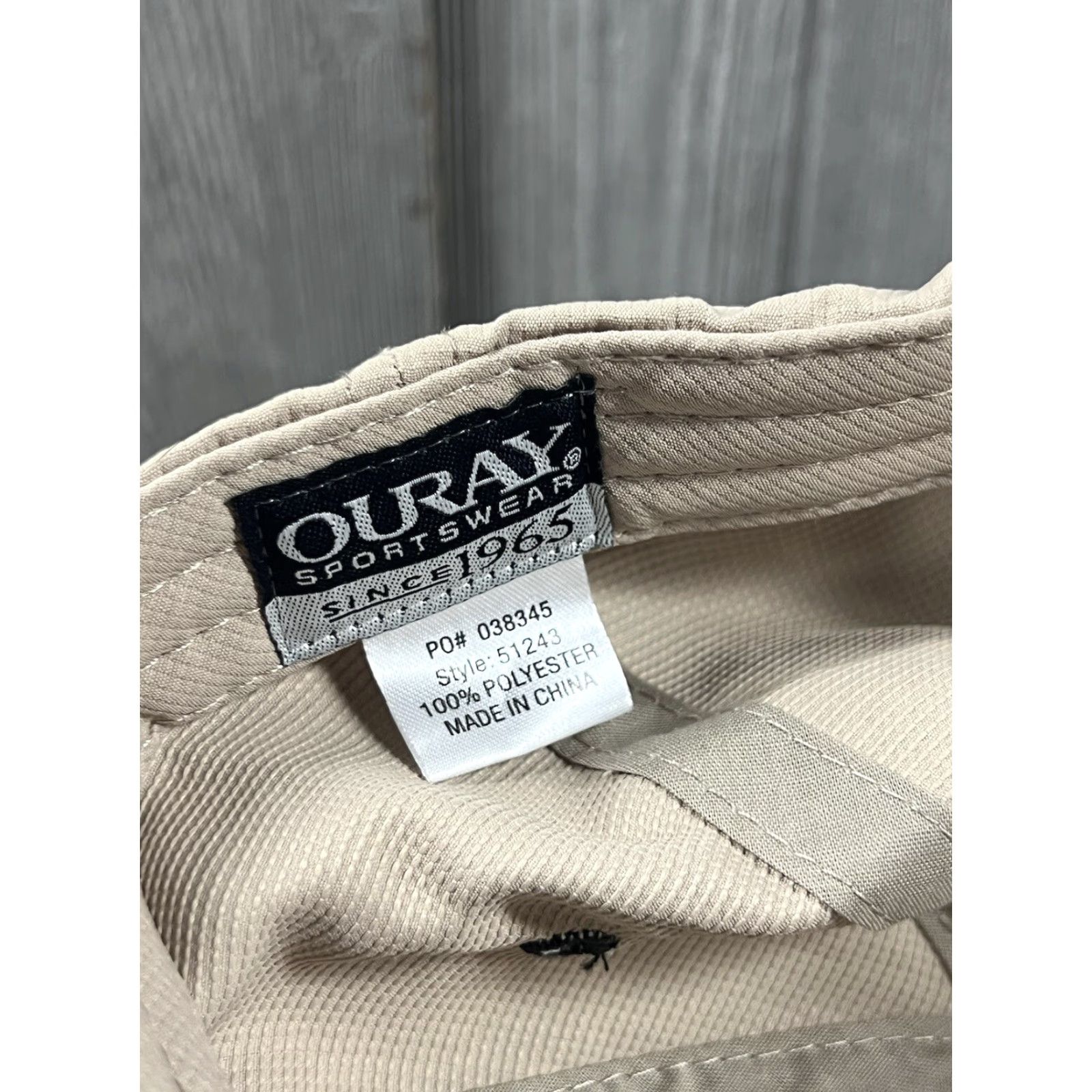 Vintage Ouray Thee Dollhouse Strapback Dad Hat Beige OSFA Men Baseball Cap Adjustable Lightweight Breathable Size ONE SIZE - 8 Thumbnail