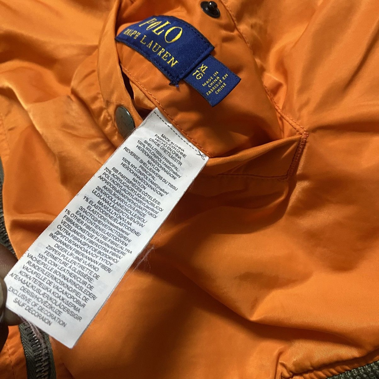 Polo Ralph Lauren Vintage Polo Ralph Lauren MA-1 Flight Jacket Reversible Size US XL / EU 56 / 4 - 18 Thumbnail