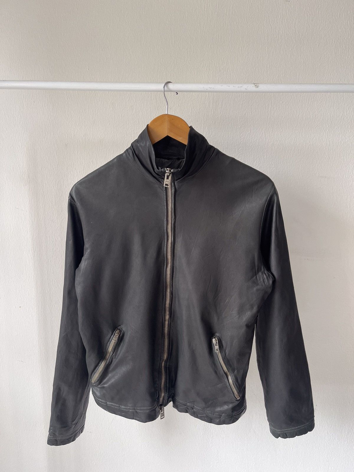 Giorgio Brato Vera Pelle Leather Jacket