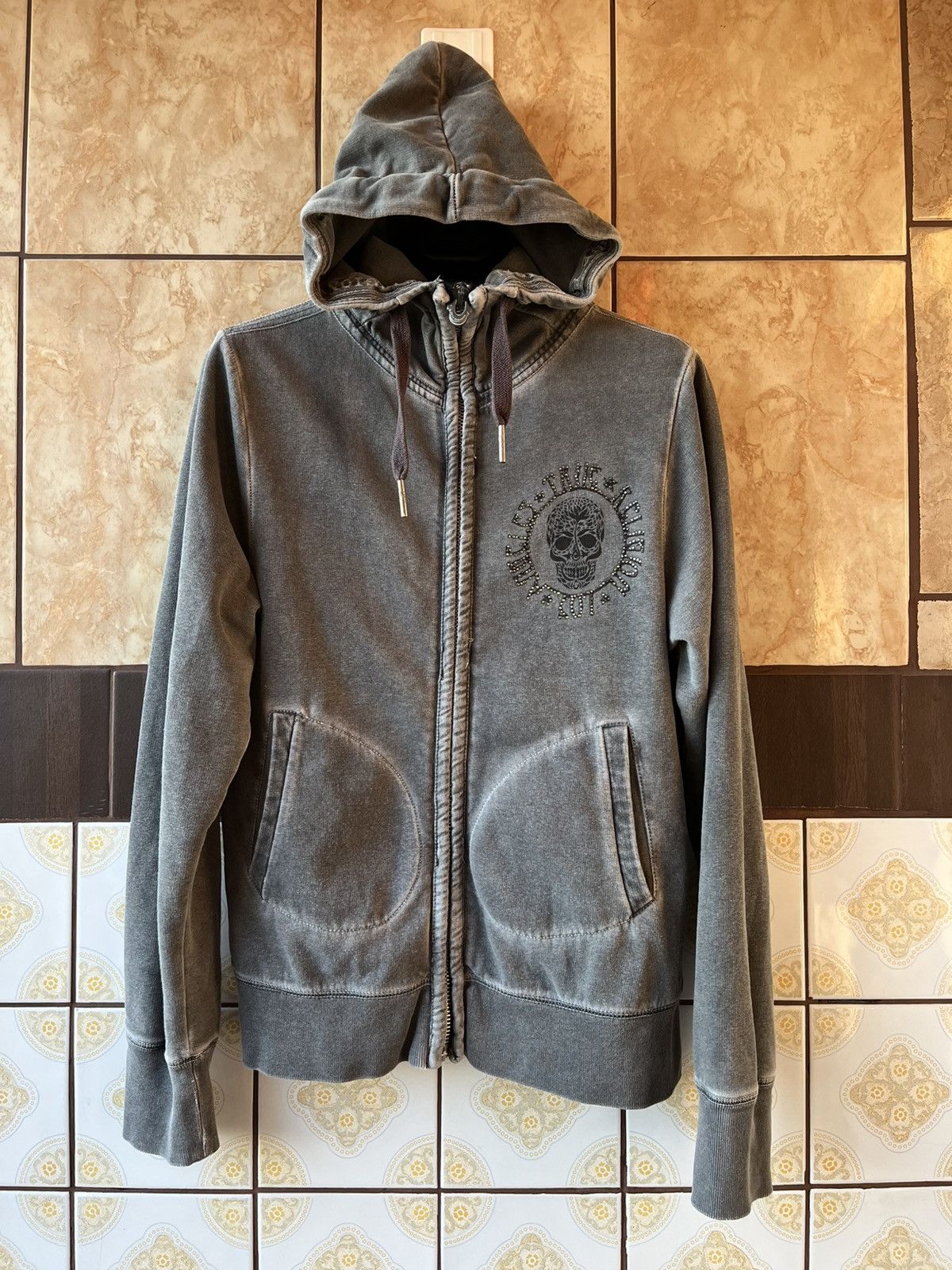 True Religion True religion Los Angeles HD Skull zip jacket Size XL / US 12-14 / IT 48-50 - 2 Thumbnail