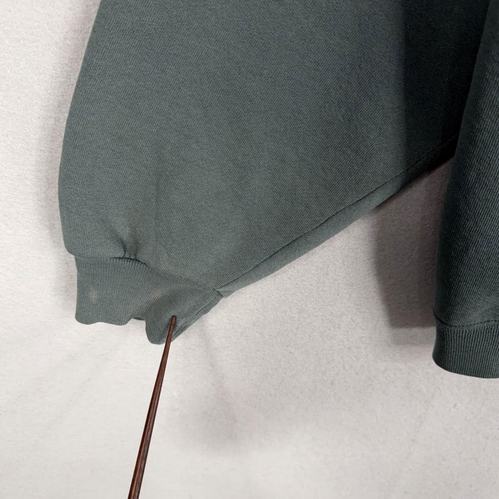 Russell Athletic VINTAGE Russell Athletic Sweatshirt Mens XL Green Crewneck Pullover Fleece Logo Grunge 80s 90s Mens Size US XL / EU 56 / 4 - 4 Thumbnail