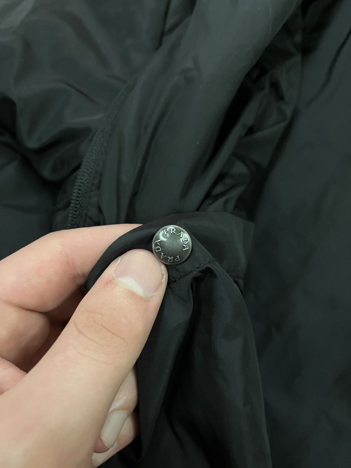 Prada Vintage Prada Black Nylon Bomber Jacket Sport Gore-Tex Size US L / EU 52-54 / 3 - 18 Thumbnail