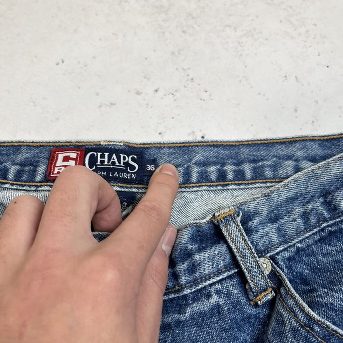 Polo Ralph Lauren Chaps Ralph Lauren Baggy Denim Jeans Shorts Vintage