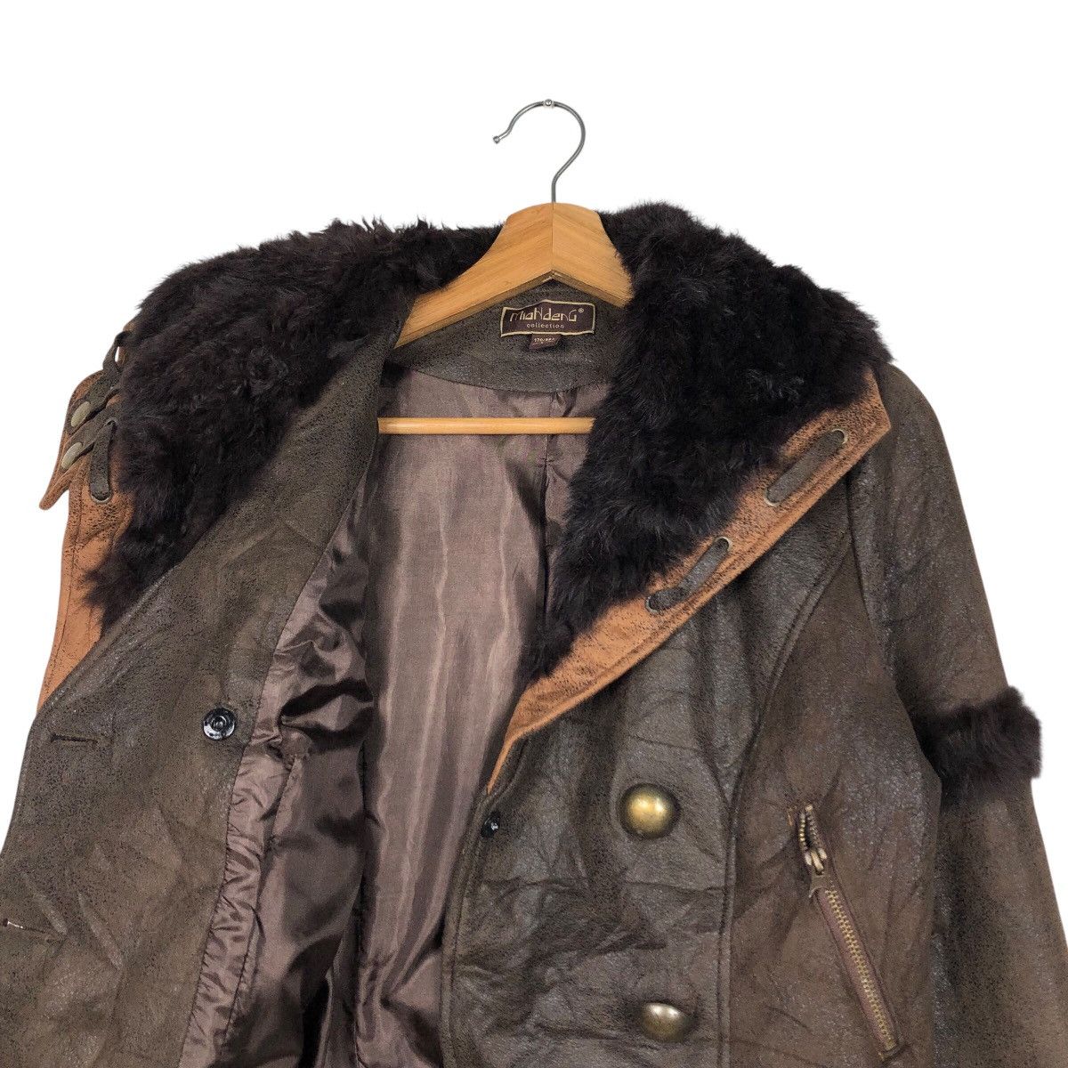 Japanese Brand 📌Cropped Biker Soft Leather Jacket Mian Deng Issey Miyake Size US L / EU 52-54 / 3 - 13 Thumbnail