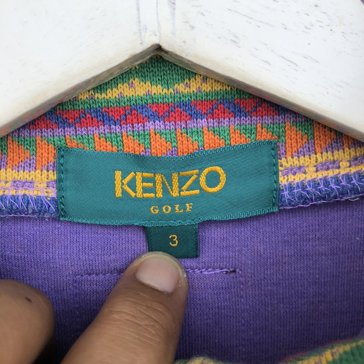 Kenzo Vintage Kenzo Golf Half Zipper Sweatshirt Pullover Size US M / EU 48-50 / 2 - 9 Thumbnail