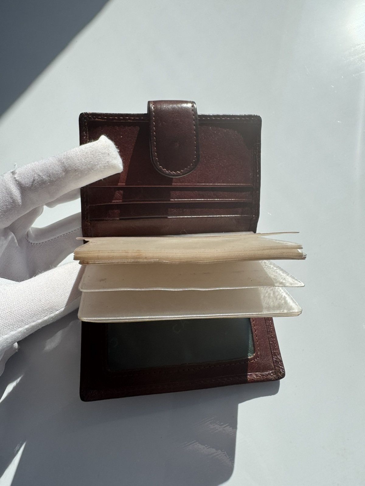 Vintage Vintage Leather Mens Card Holder Size ONE SIZE - 5 Thumbnail