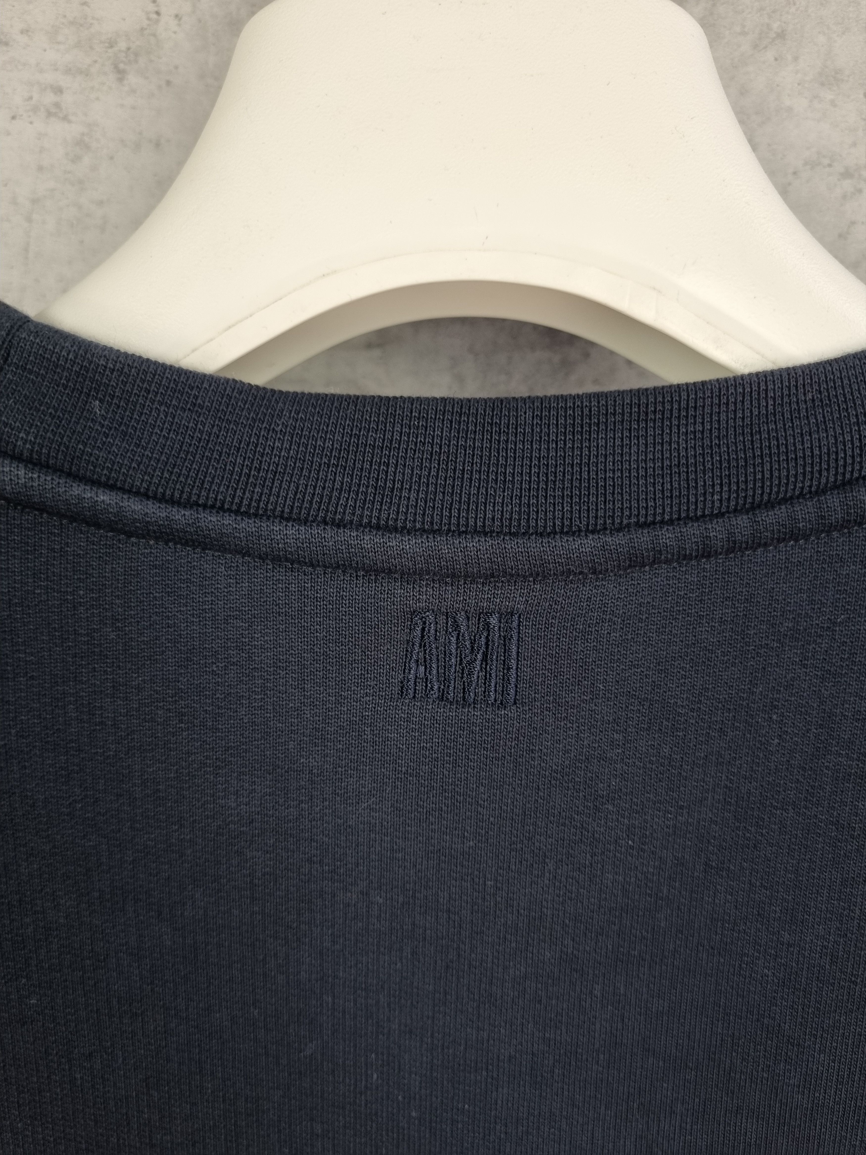 AMI AMI Spellout Embroidered Big Logo Sweatshirt Size S / US 4 / IT 40 - 9 Thumbnail