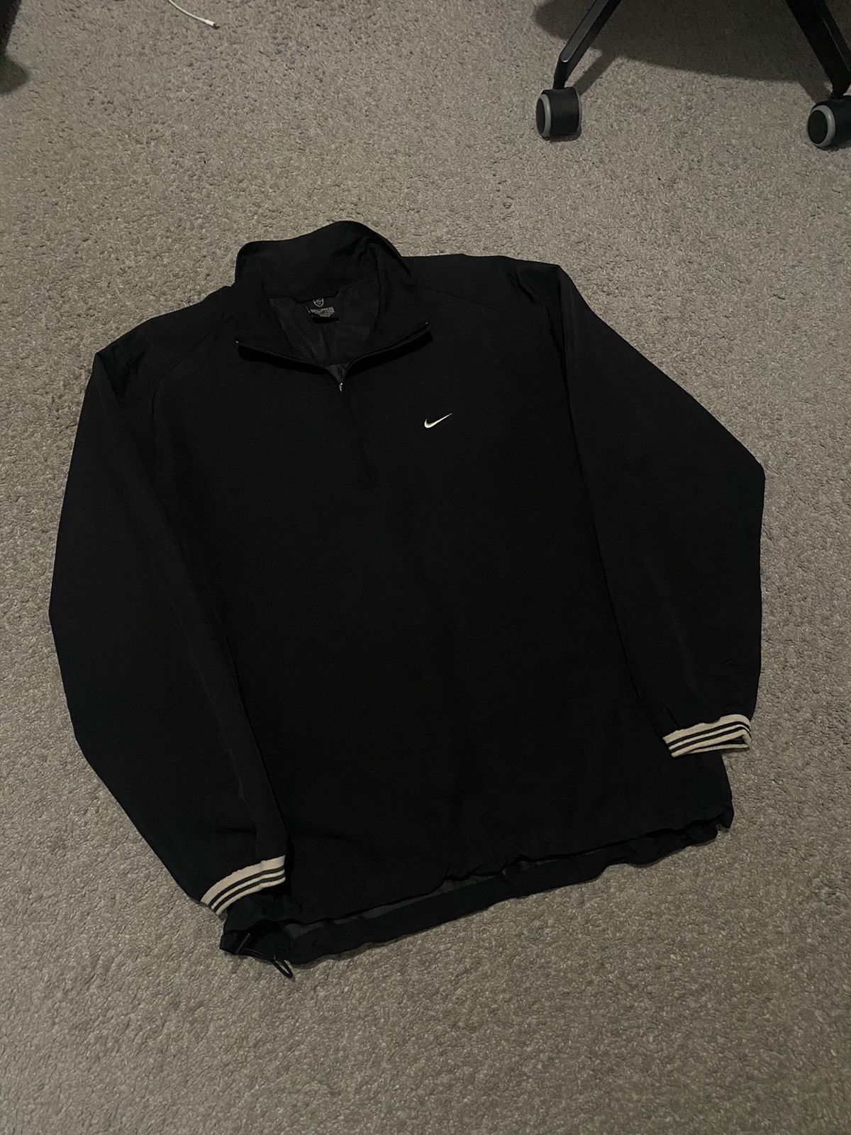 Nike × Vintage Nike Golf L Half Zip Windbreaker Jacket Basic y2k Vintage Size US L / EU 52-54 / 3 - 5 Thumbnail