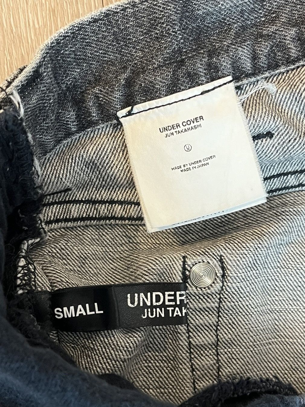 Undercover AW03 Paper Doll Hybrid Denim Pants Size US 31 - 7 Thumbnail
