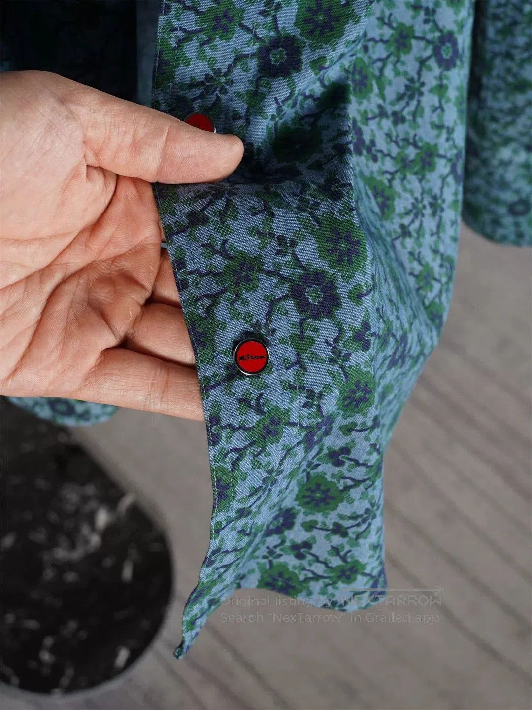 Kiton Kiton Cotton Hoodie with Enamel Buttons. Size US M / EU 48-50 / 2 - 6 Thumbnail