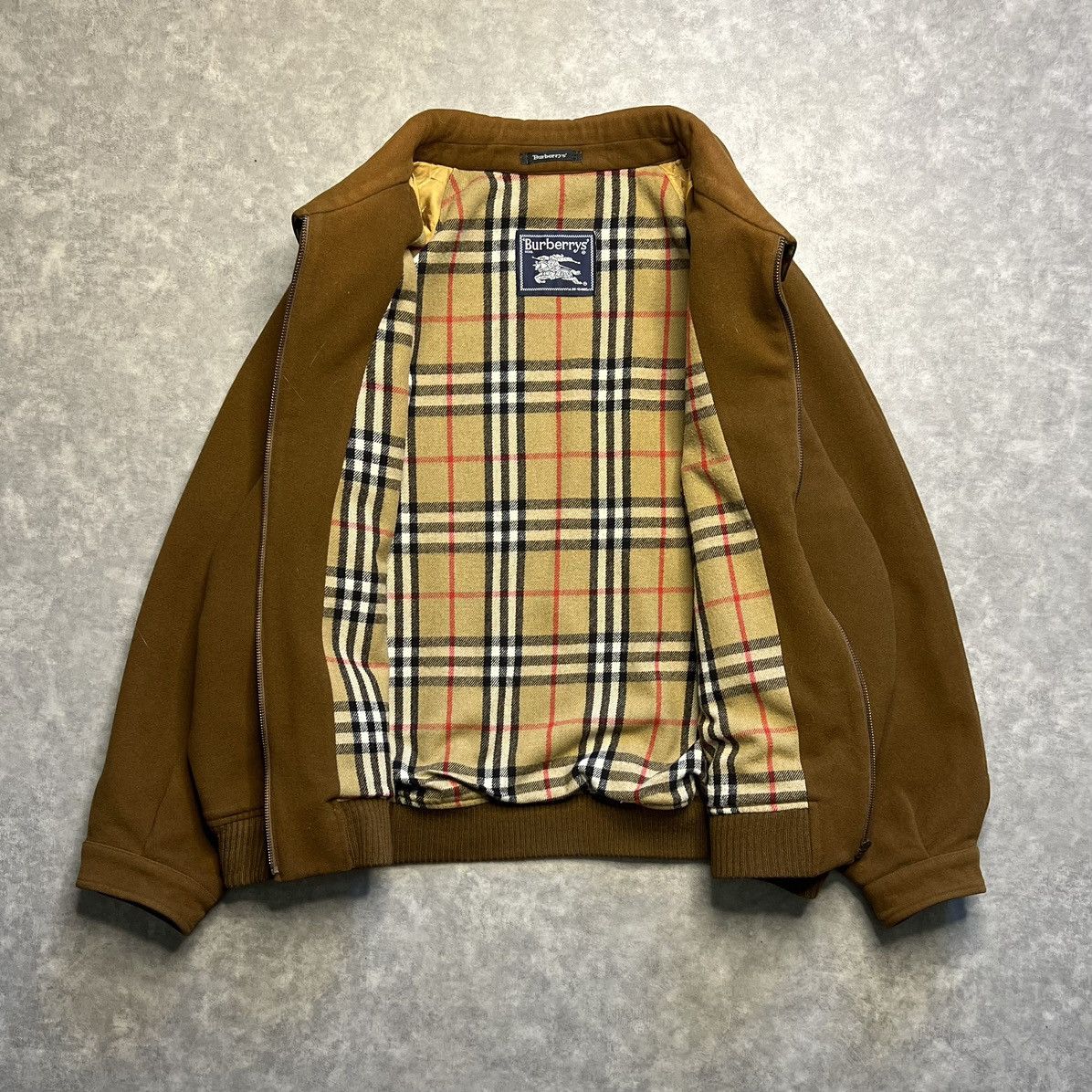 Burberry Vintage Burberrys wool jacket Size US L / EU 52-54 / 3 - 3 Thumbnail