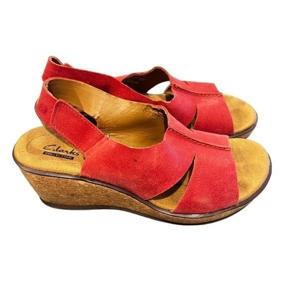 Clarks Clark Collection Women's Wedge Sandal size 7 Size US 7 / IT 37 - 6 Thumbnail