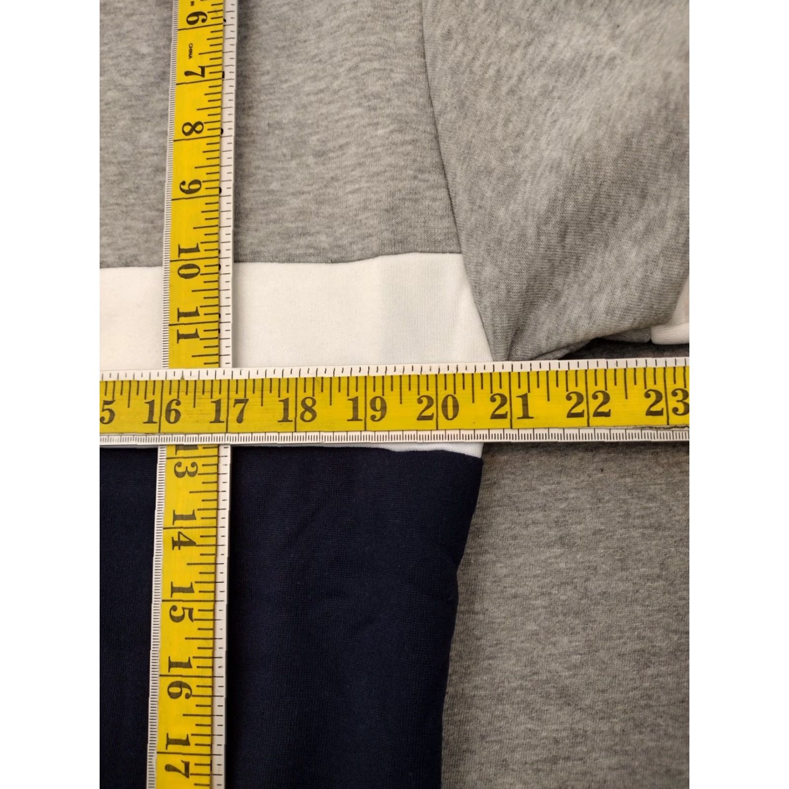 NASA NASA Graphic Sweatshirt Color Block Grey/White/Black M - Unisex Cotton Blend Crew Neck Pullover, NASA Logo, Long Sleeve Size US M / EU 48-50 / 2 - 5 Thumbnail