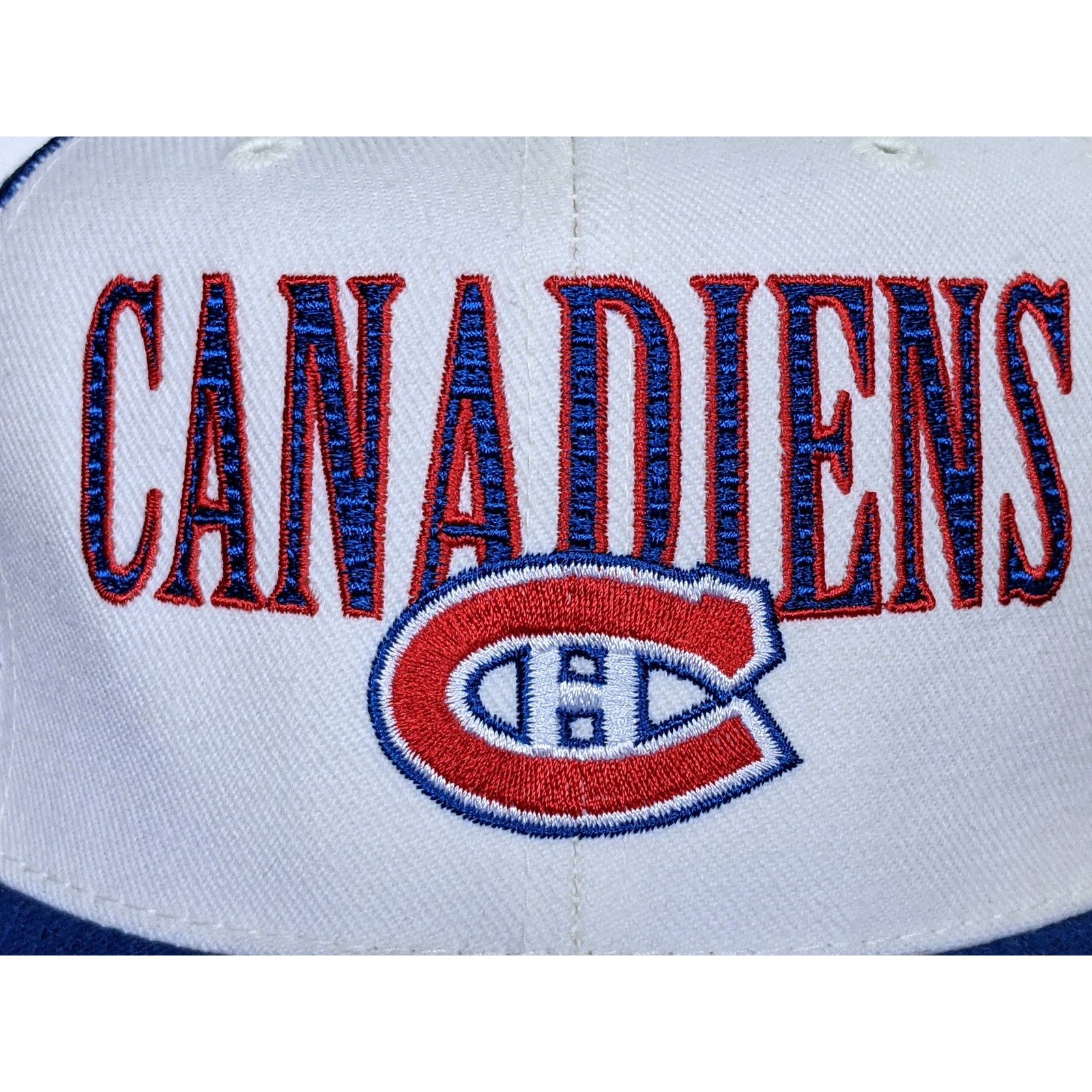 NHL × Sports Specialties NEW Montreal Canadiens 90s LASER snapback NHL hockey vintage Size ONE SIZE - 9 Thumbnail