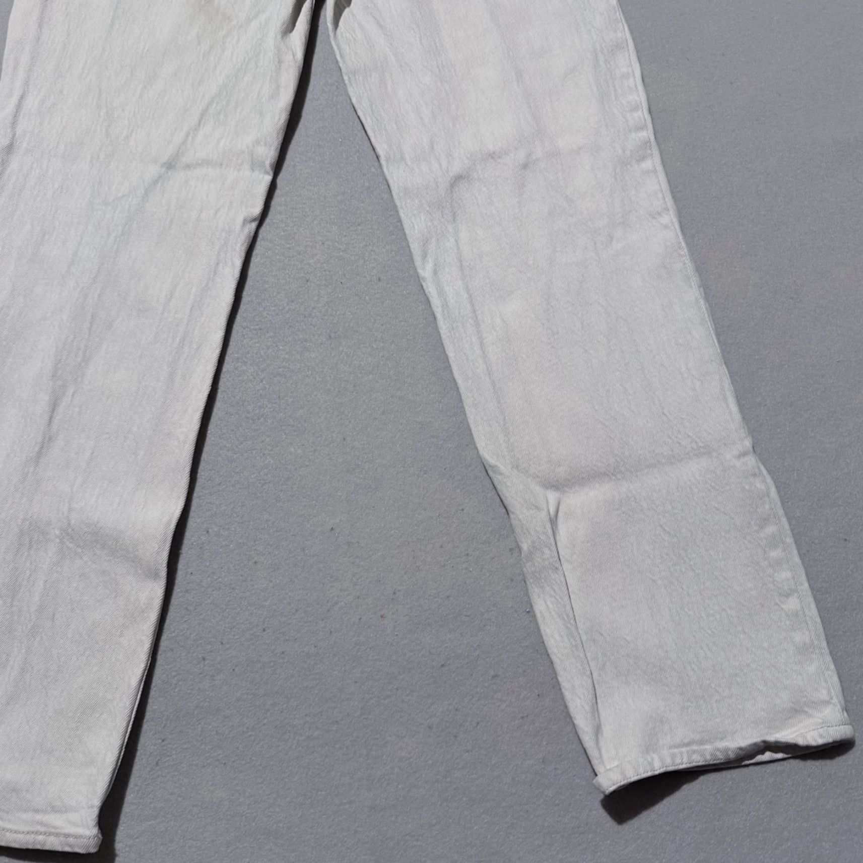 Abercrombie & Fitch Abercrombie & Fitch The 90s Straight Ultra High Rise Jeans Women's Cream - 8 Size 30" / US 8 / IT 44 - 7 Thumbnail