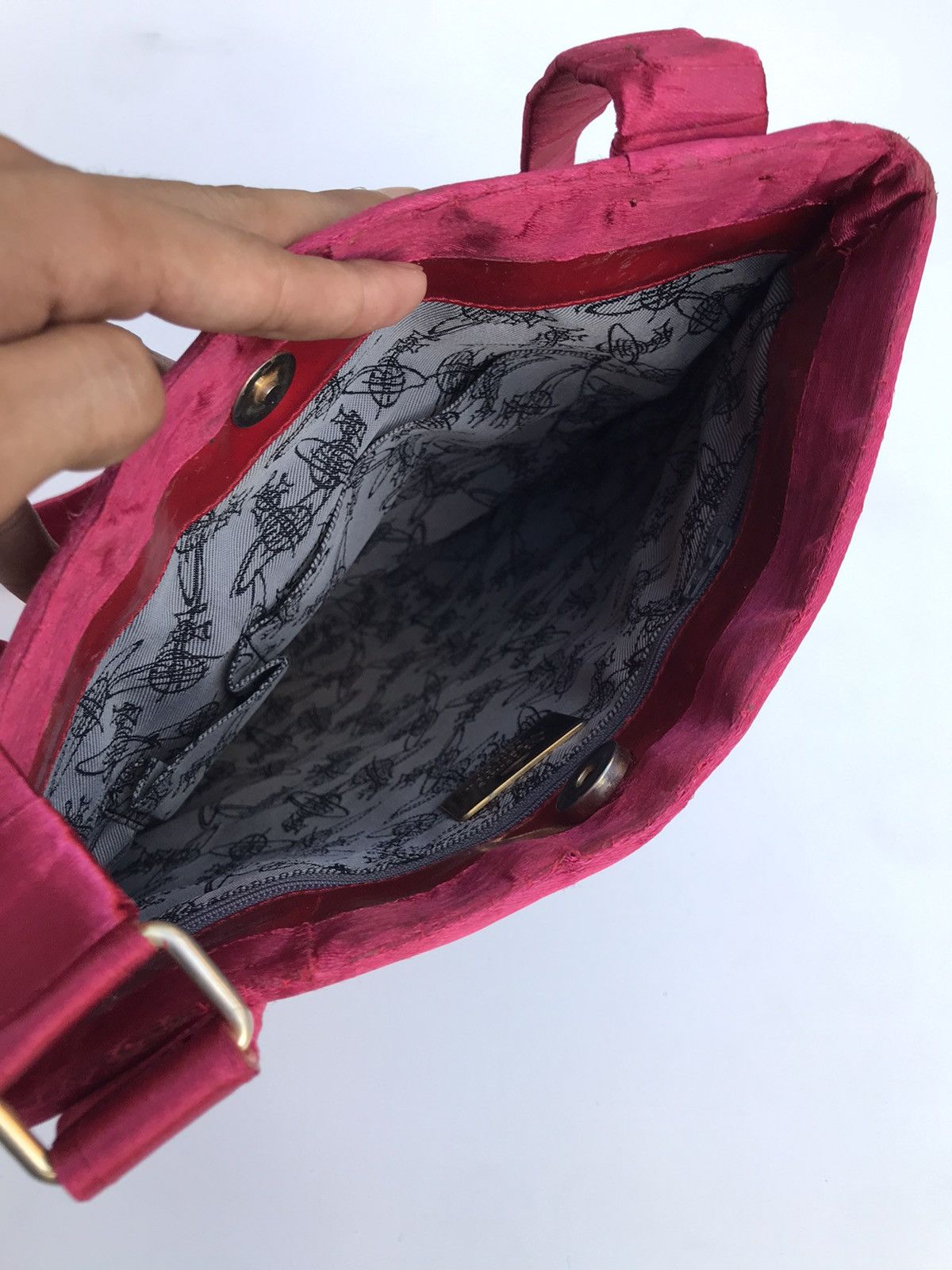 Vintage Vivienne Westwood Bag Tartan Size ONE SIZE - 7 Thumbnail