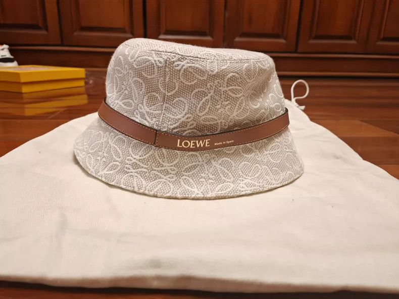 Loewe Loewe Classic Logo Bucket Hat - dmc Size ONE SIZE - 1 Thumbnail