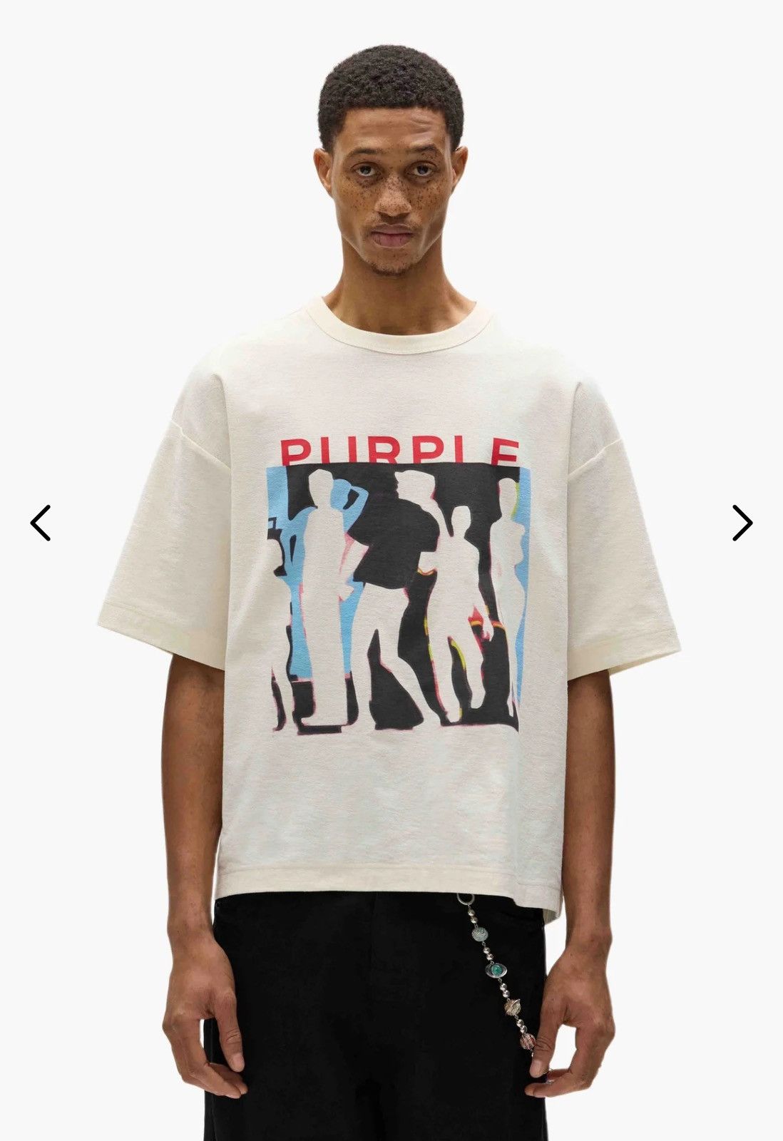 Purple Brand jive oversized tee Size US XXL / EU 58 / 5 - 2 Thumbnail