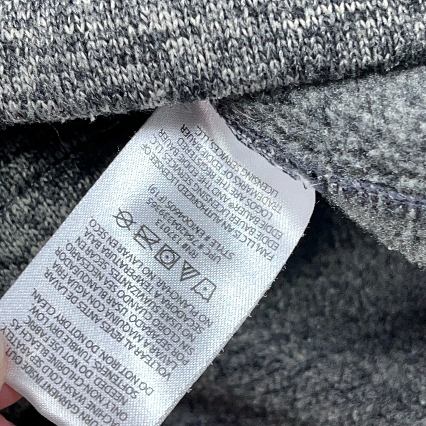 Eddie Bauer Eddie Bauer Sweater Men Large Heather Gray Pullover Quarter Zip Fleece Size US L / EU 52-54 / 3 - 4 Thumbnail