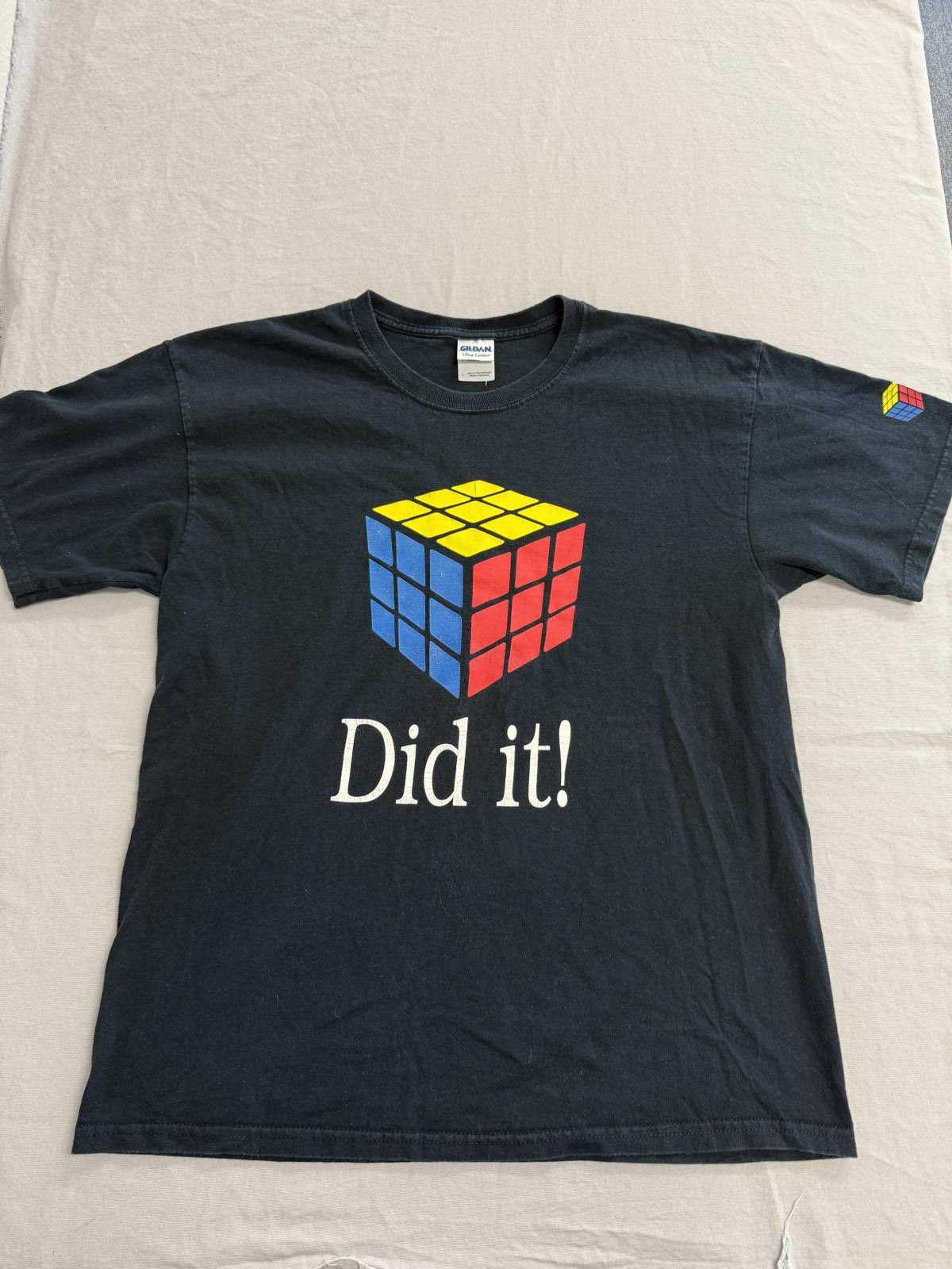 Gildan Faded Rubik's Cube T-shirt Promo Tee How to L Size US L / EU 52-54 / 3 - 1 Thumbnail