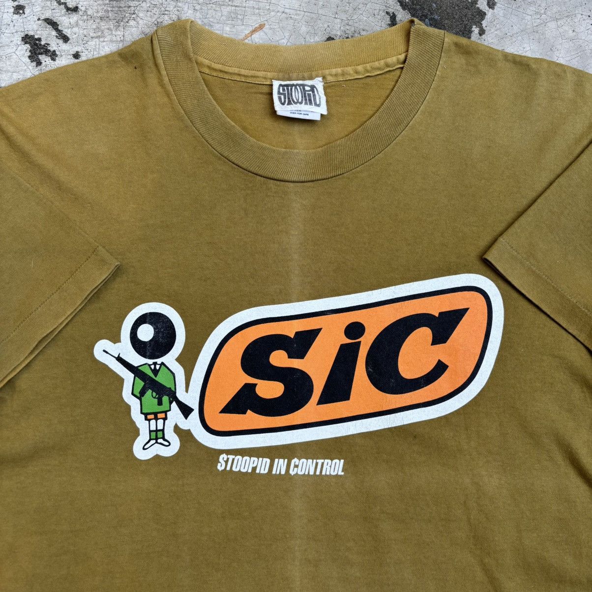 Hook-Ups Vintage Stoopid – (SIC) Stoopid in Control ’90s Size US L / EU 52-54 / 3 - 2 Thumbnail