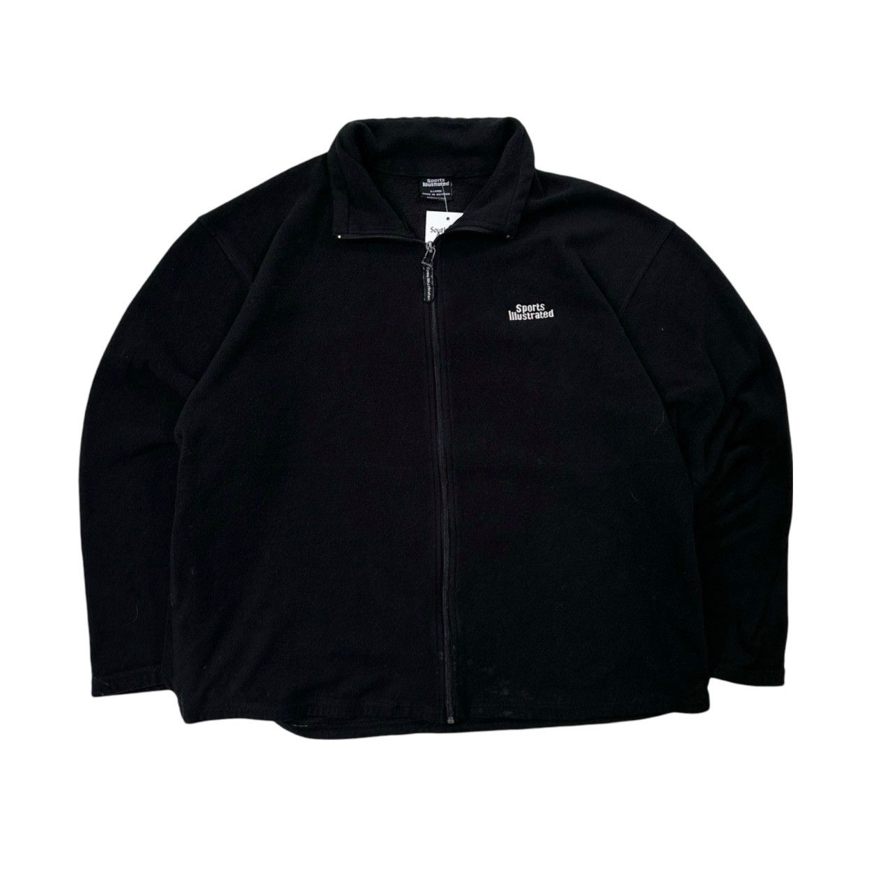 Vintage Vintage 90s Sports Illustrated Fleece Embroidered Zip Up Size US XL / EU 56 / 4 - 1 Thumbnail