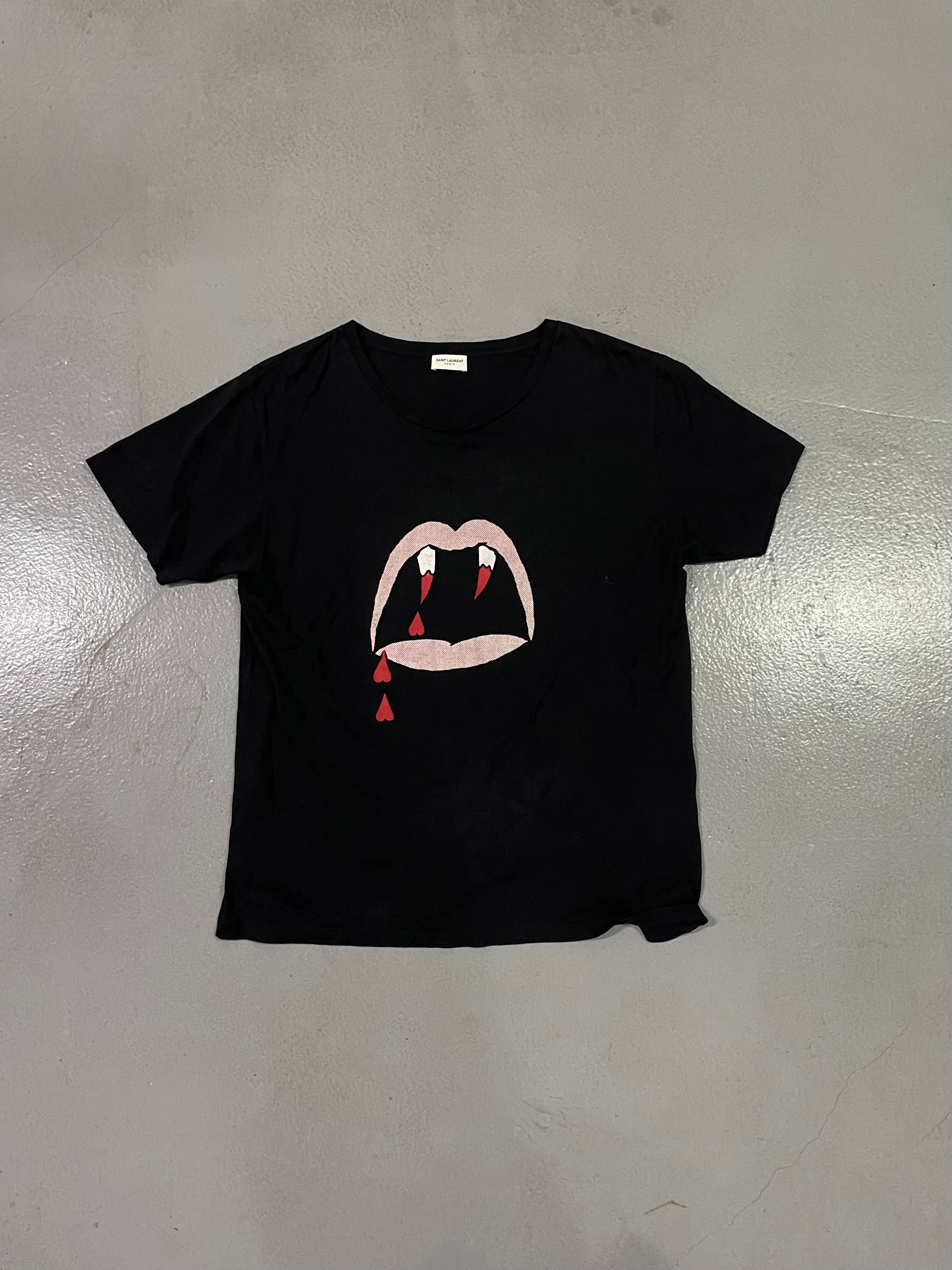 Saint Laurent Paris Saint Laurent Blood Luster T Shirt RARE SIZE