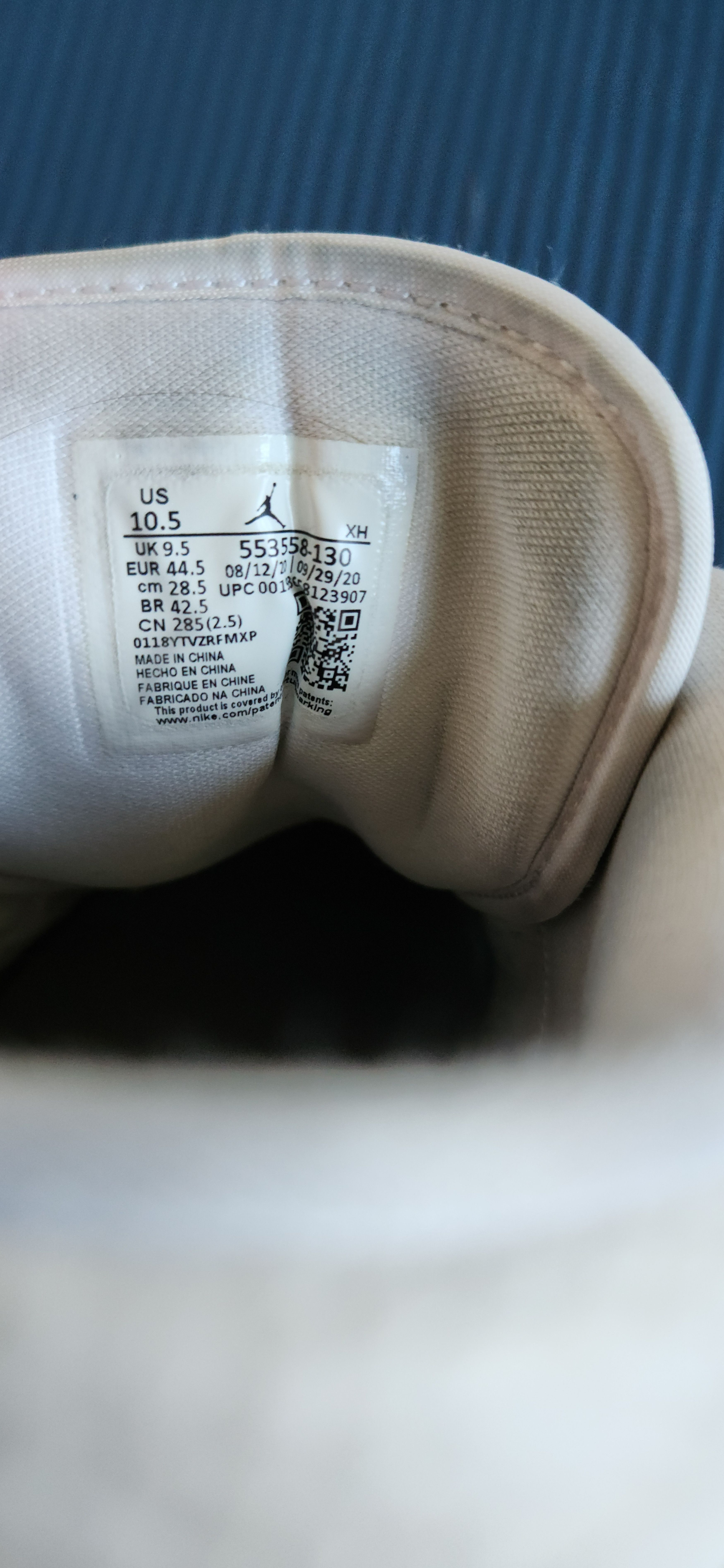 Nike Nike Air Jordan 1 Low 'Triple White' Size US 10.5 / EU 43-44 - 4 Thumbnail