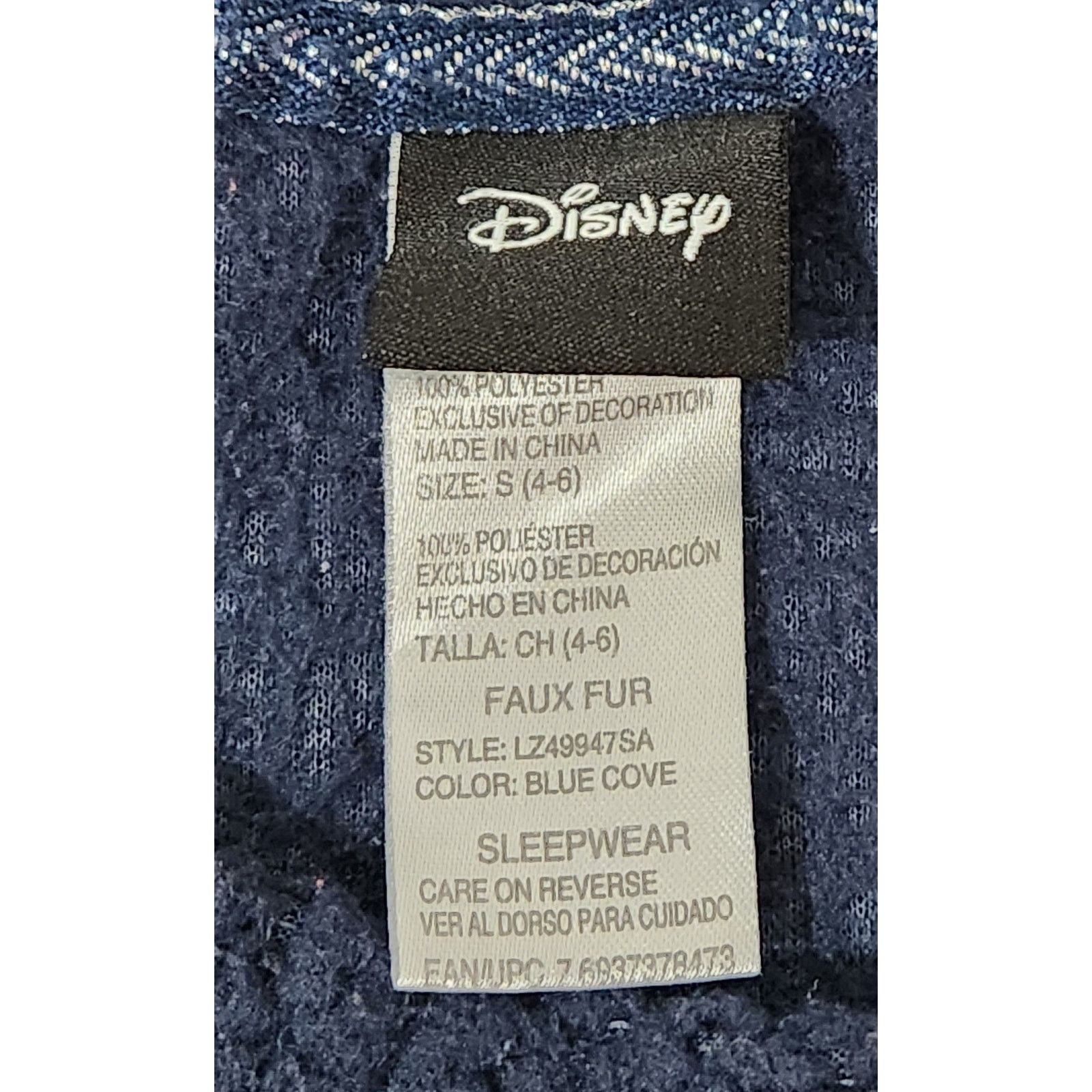 Disney Disney Blue Cove White Mickey Ears Dream Faux Fur Top Small Size S / US 4 / IT 40 - 4 Thumbnail