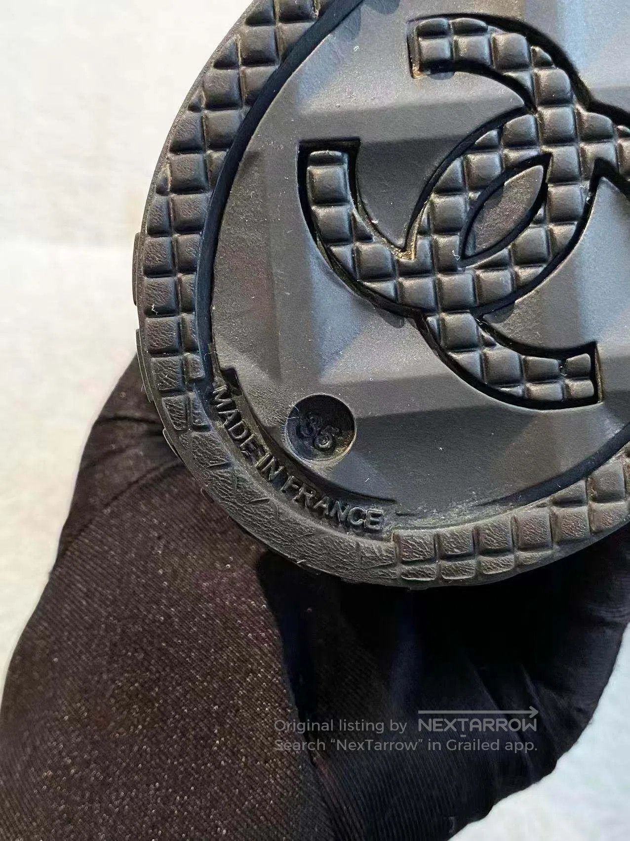 Chanel Chanel Black double Clogo long rain boots| Size US 4.5 / IT 34.5 - 7 Thumbnail