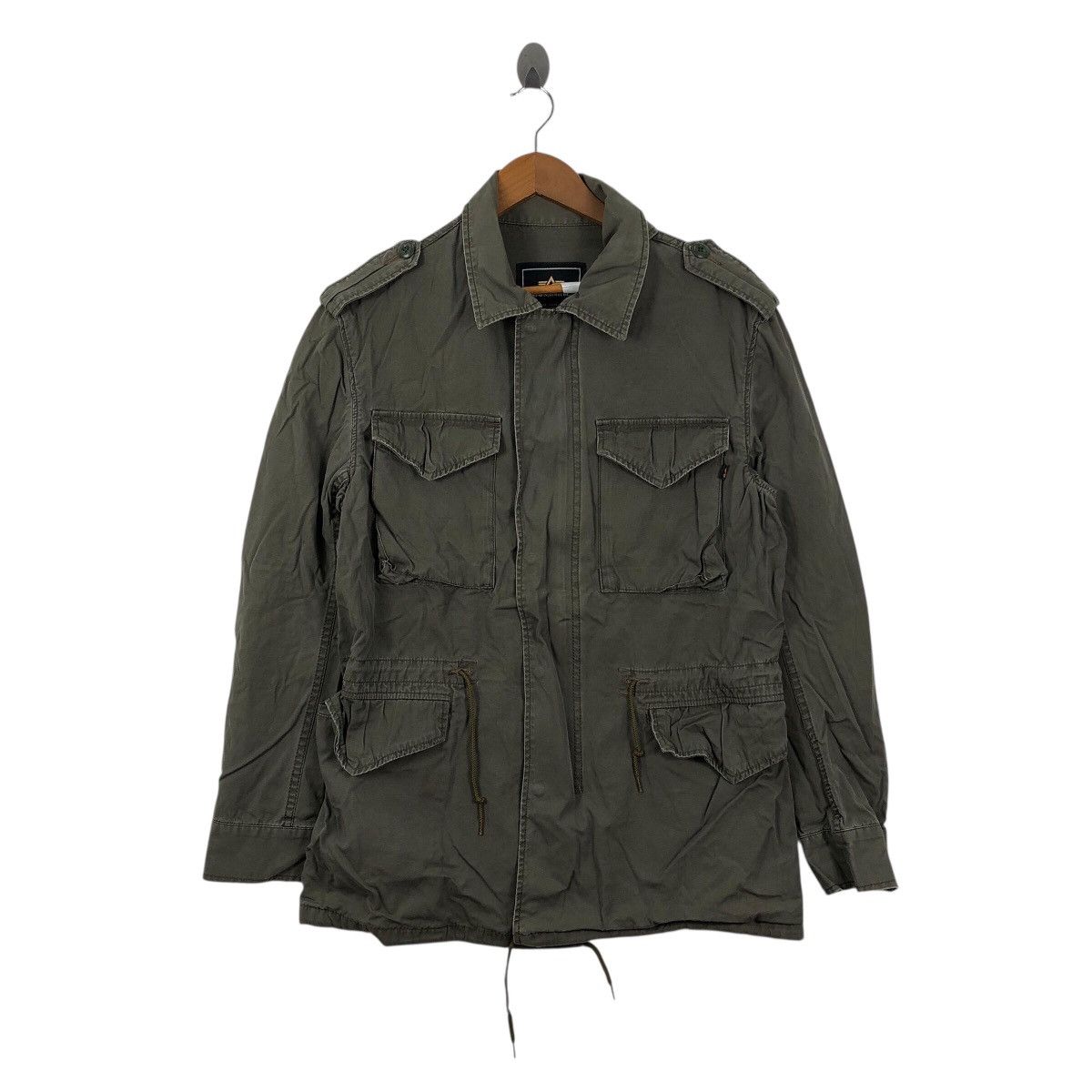 Alpha Industries Vintage ALPHA INDUSTRIES USA Army Four Pocket Parka Jacket Size US M / EU 48-50 / 2 - 1 Thumbnail