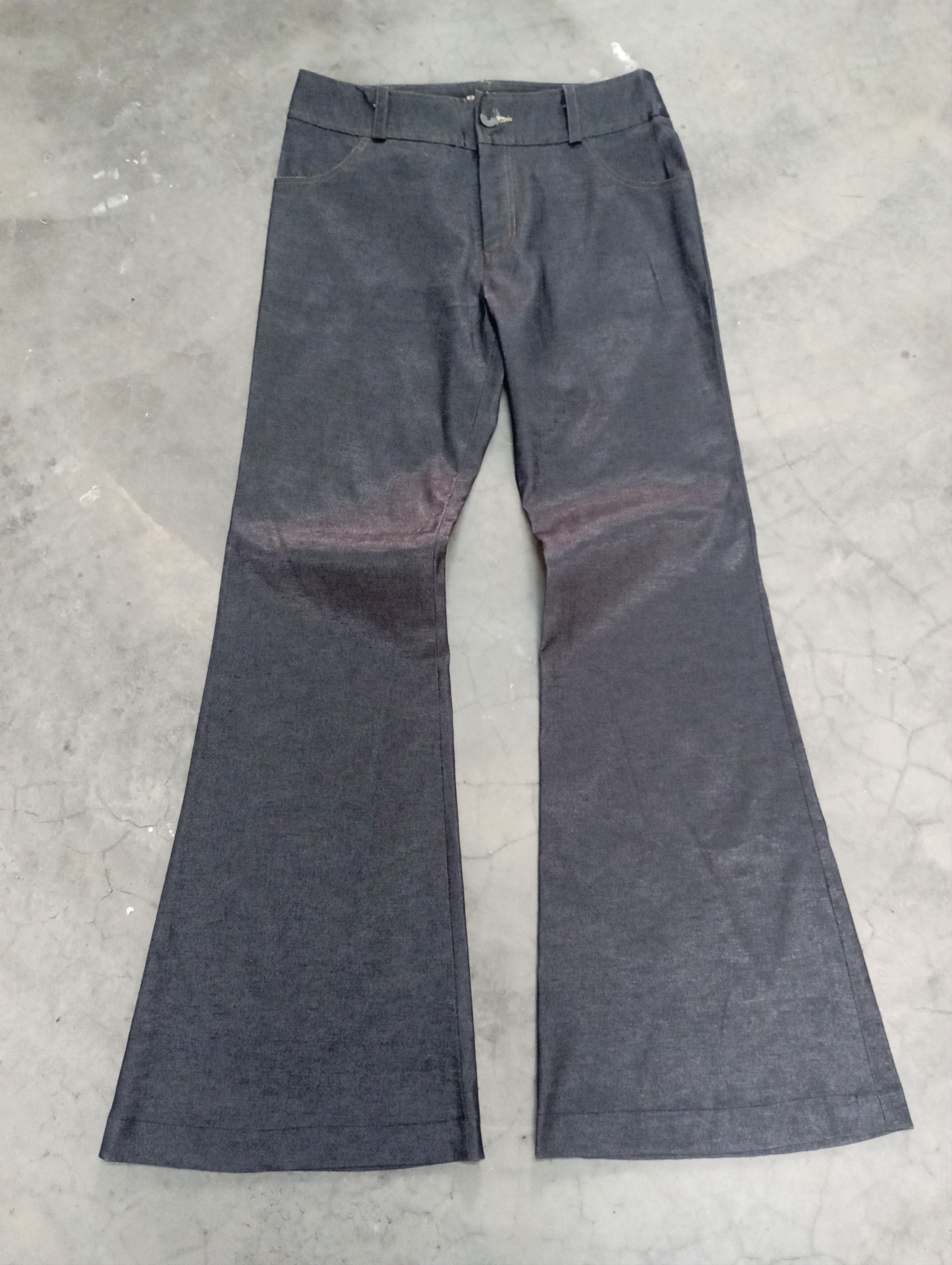 Leather × Tornado Mart Tornado mart flared leather pants