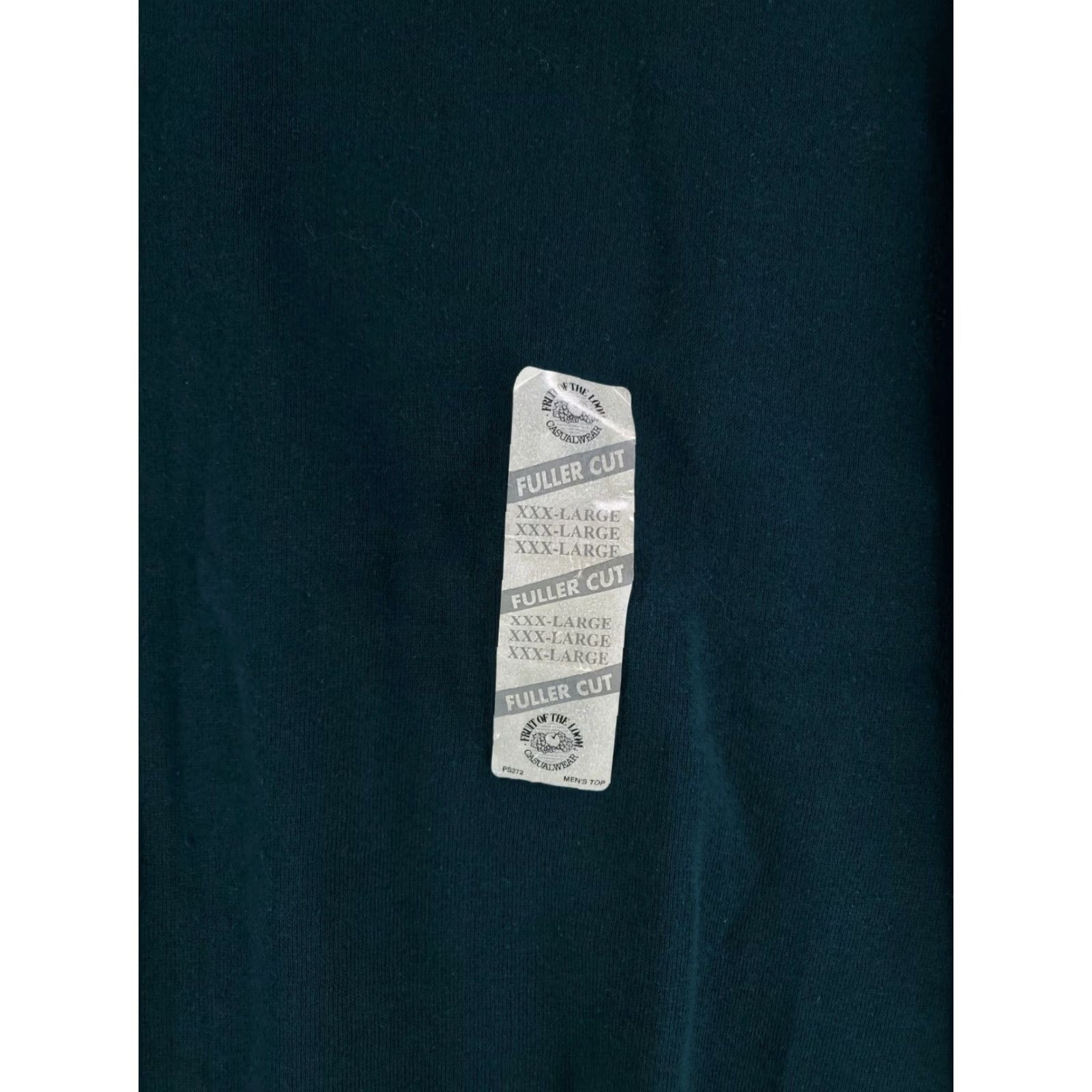 Fruit Of The Loom VINTAGE Fruit of the Loom Made USA Deadstock Sweatshirt Green Fuller Cut Mens XXXL NWT Size US XXL / EU 58 / 5 - 2 Thumbnail