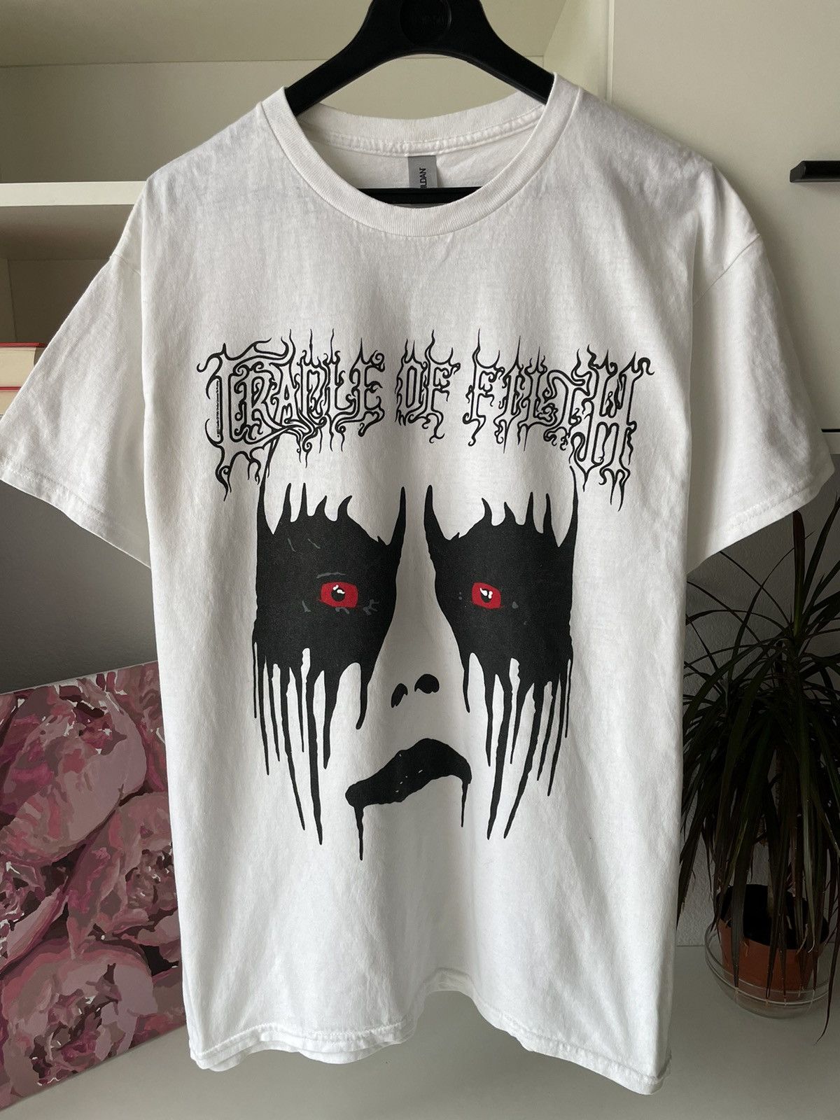 Band Tees Cradle Of Filth Dani Make Up T-Shirt Black Metal Size US L / EU 52-54 / 3 - 2 Thumbnail