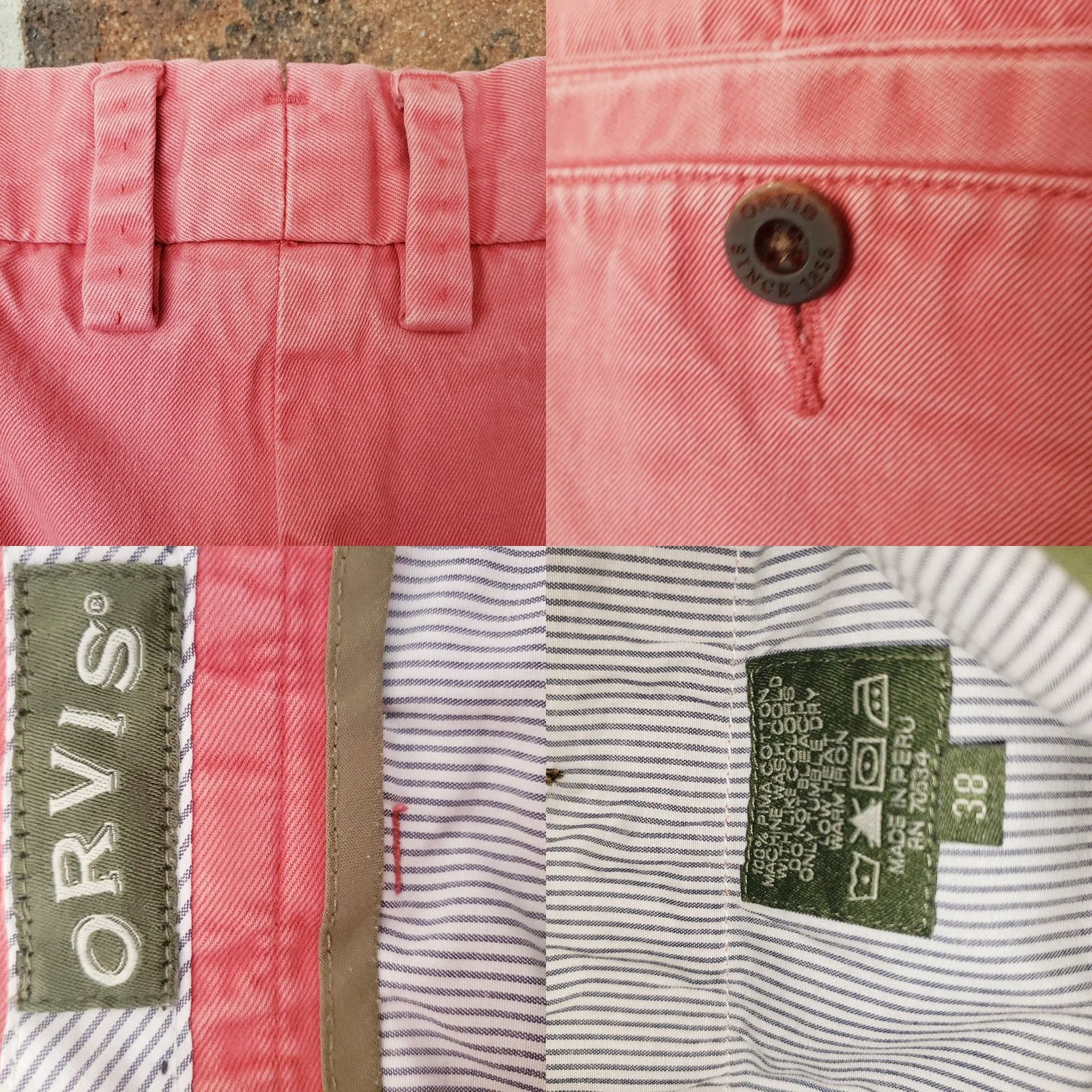 Orvis Orvis Nantucket Red Shorts Men's 38x9 Cotton Cool Wearing Comfort Golf Casual Size US 38 / EU 54 - 8 Thumbnail