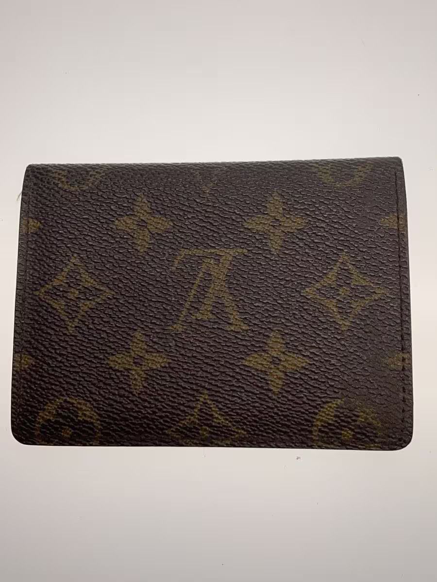 Louis Vuitton Louis Vuitton Monogram Canvas Porte 2 Cartes Vertical Brown Size ONE SIZE - 2 Thumbnail