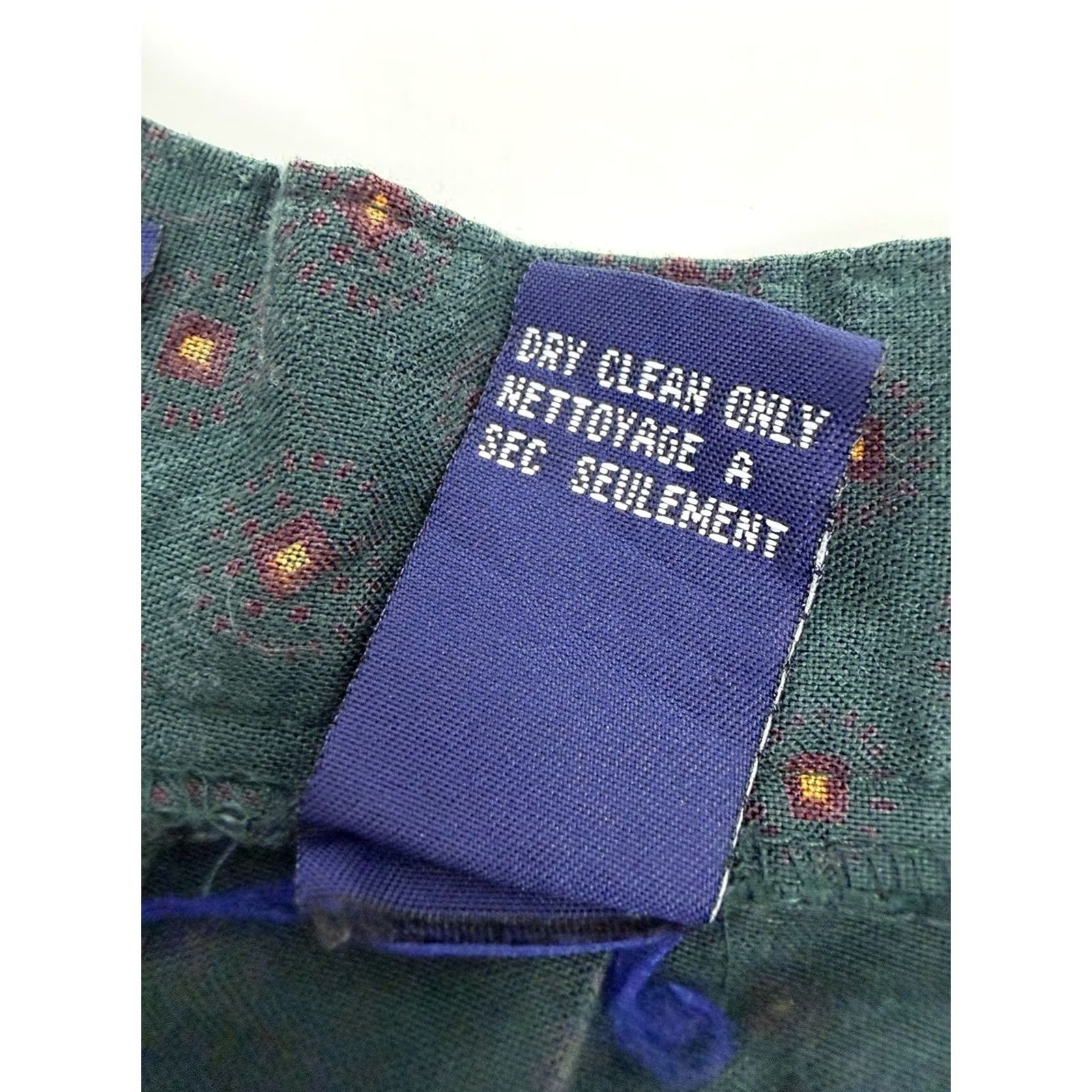Gap VINTAGE Gap Mini Skirt Womens Small Forest Green Pleated High Waist 80s 90s Size 26" / US 2 / IT 38 - 7 Thumbnail