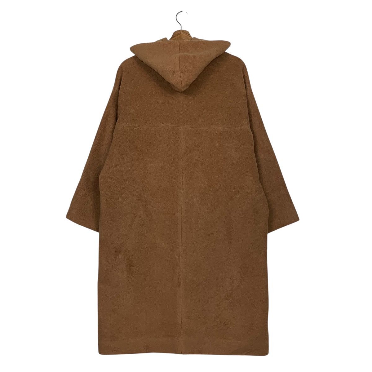 Japanese Brand Ined Inspired By Yohji Yamamoto Wool Hooded Overcoat Size M / US 6-8 / IT 42-44 - 8 Thumbnail