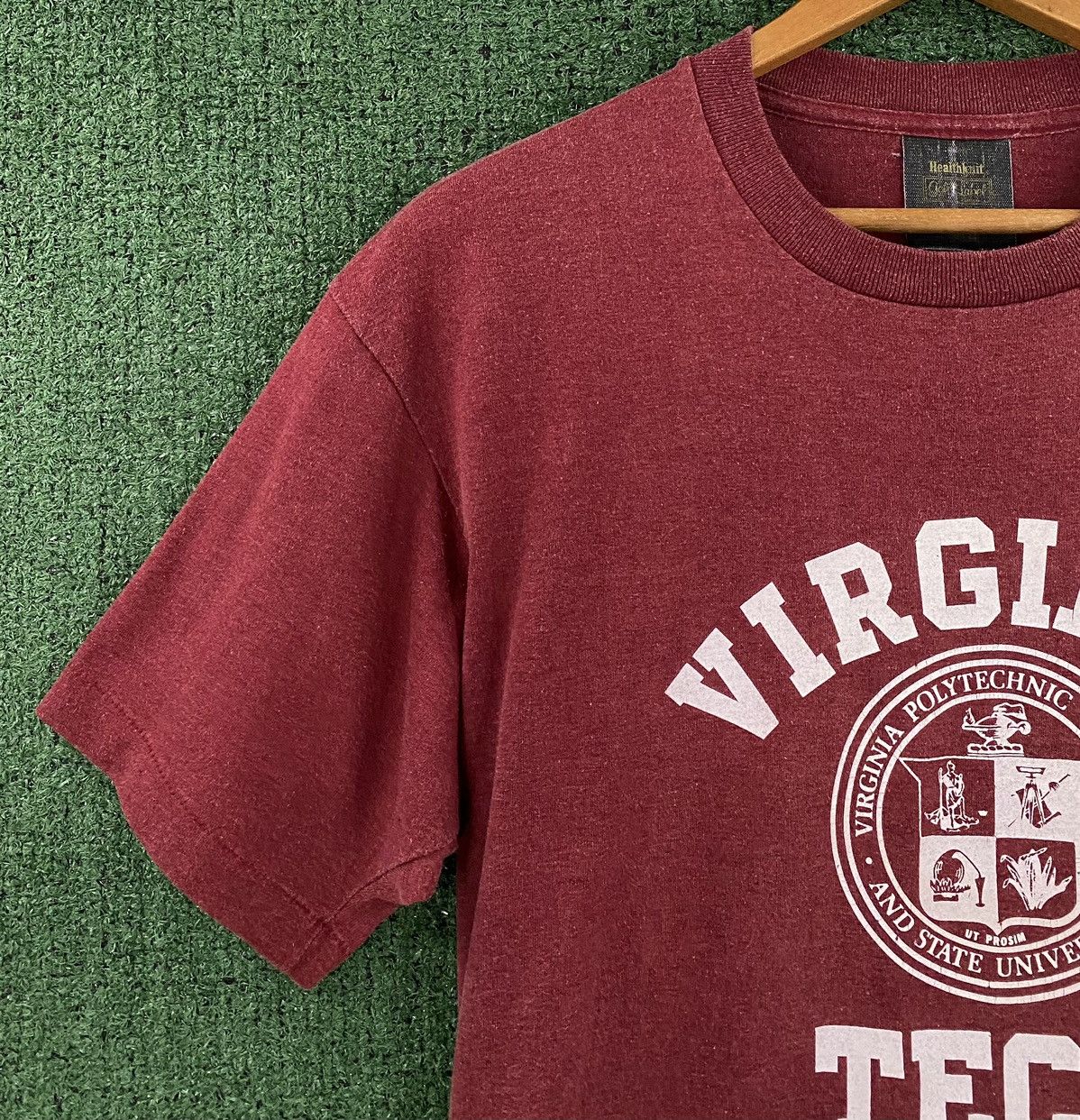 Vintage VTG 80’s Healthknit Gold Label Virginia Tech T-shirt Small Size US S / EU 44-46 / 1 - 4 Thumbnail