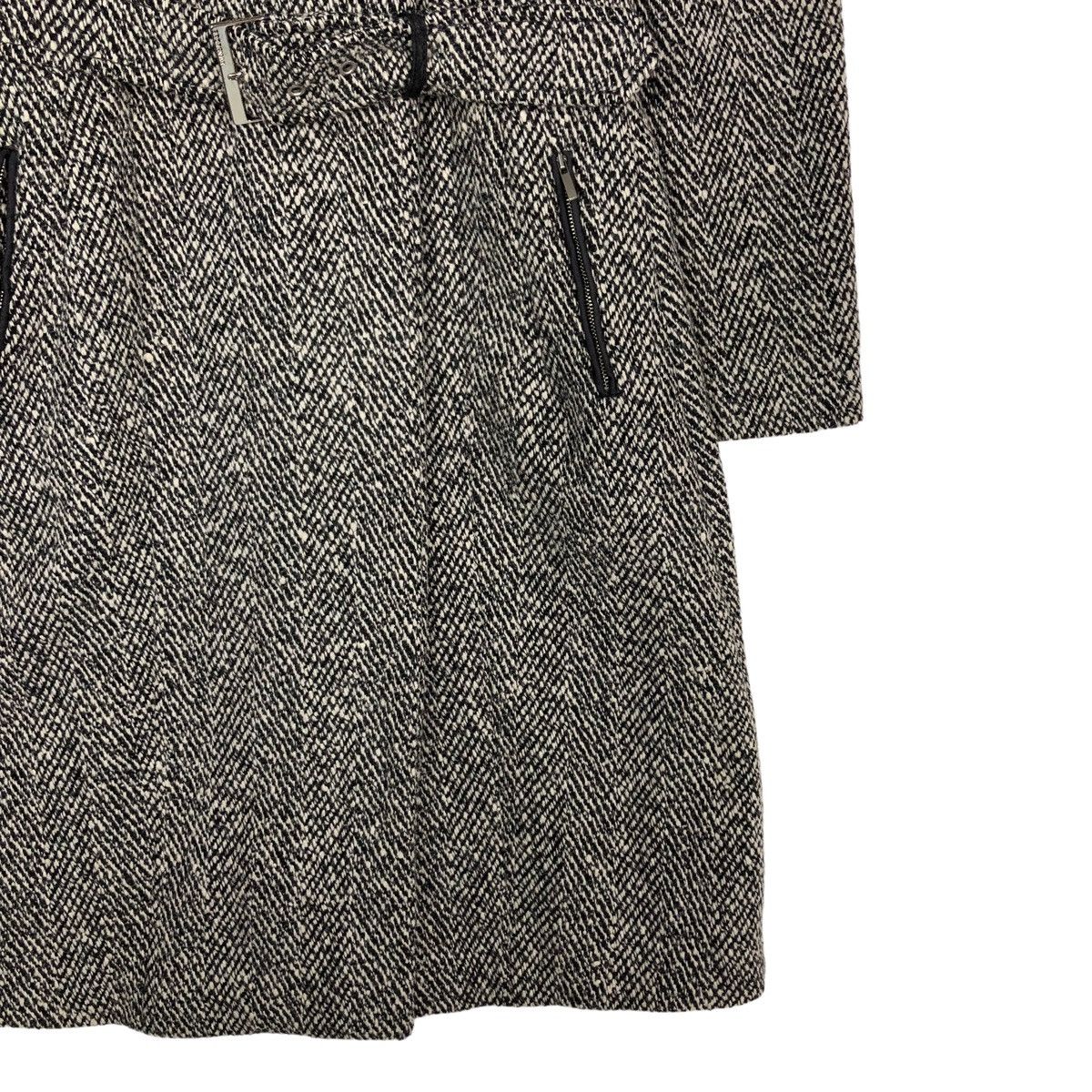 Vintage 🔥VINTAGE LONG JACKET WOOL SPORTMAX ITALY MINK FUR COLLAR Size M / US 6-8 / IT 42-44 - 6 Thumbnail