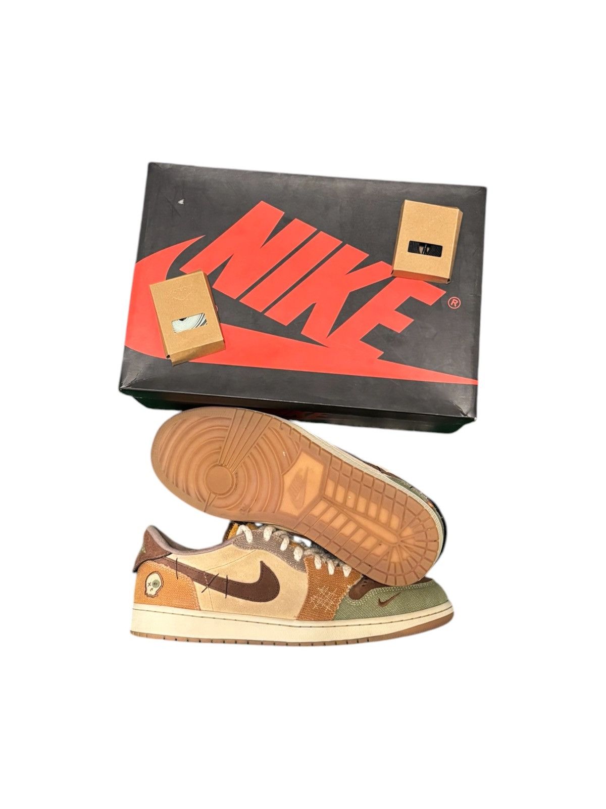 Jordan Brand Jordan 1 Low Zion Williamson Voodoo Size US 13 / EU 46 - 1 Thumbnail
