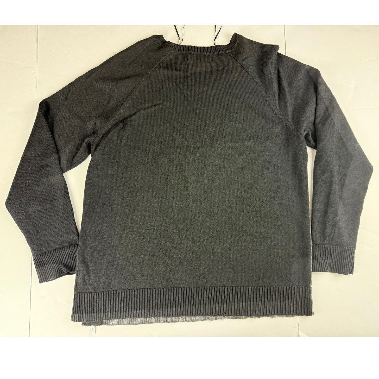 Michael Kors Michael Kors Black & Gray Long Sleeve Sweater - L Size L / US 10 / IT 46 - 8 Thumbnail