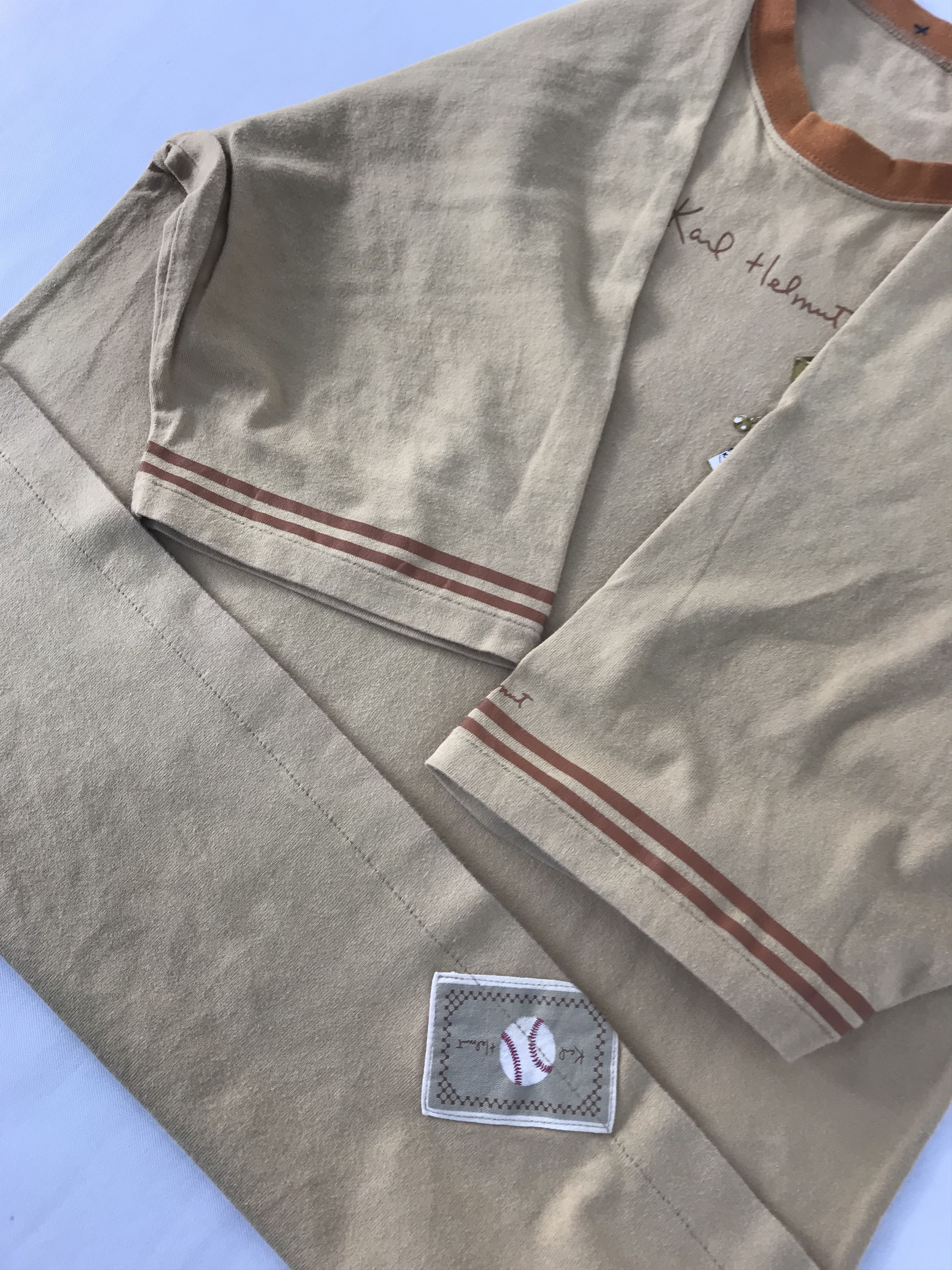 Karl Helmut 90s Karl Helmut Baseball Club Single Pocket Printed Tee Size US S / EU 44-46 / 1 - 6 Thumbnail