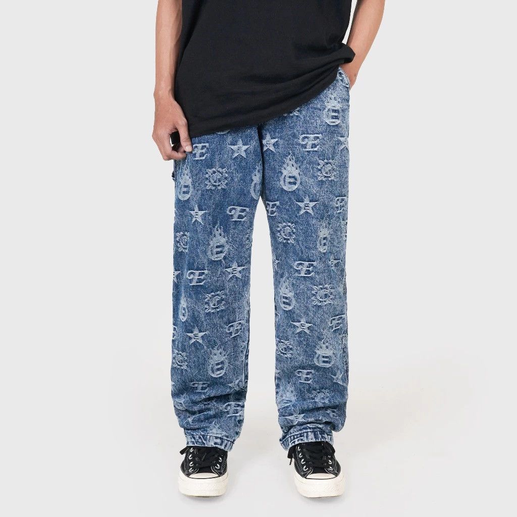 Designer × Jean Epidemic Long Pants Fursten Denim Blue Size US 34 / EU 50 - 1 Thumbnail
