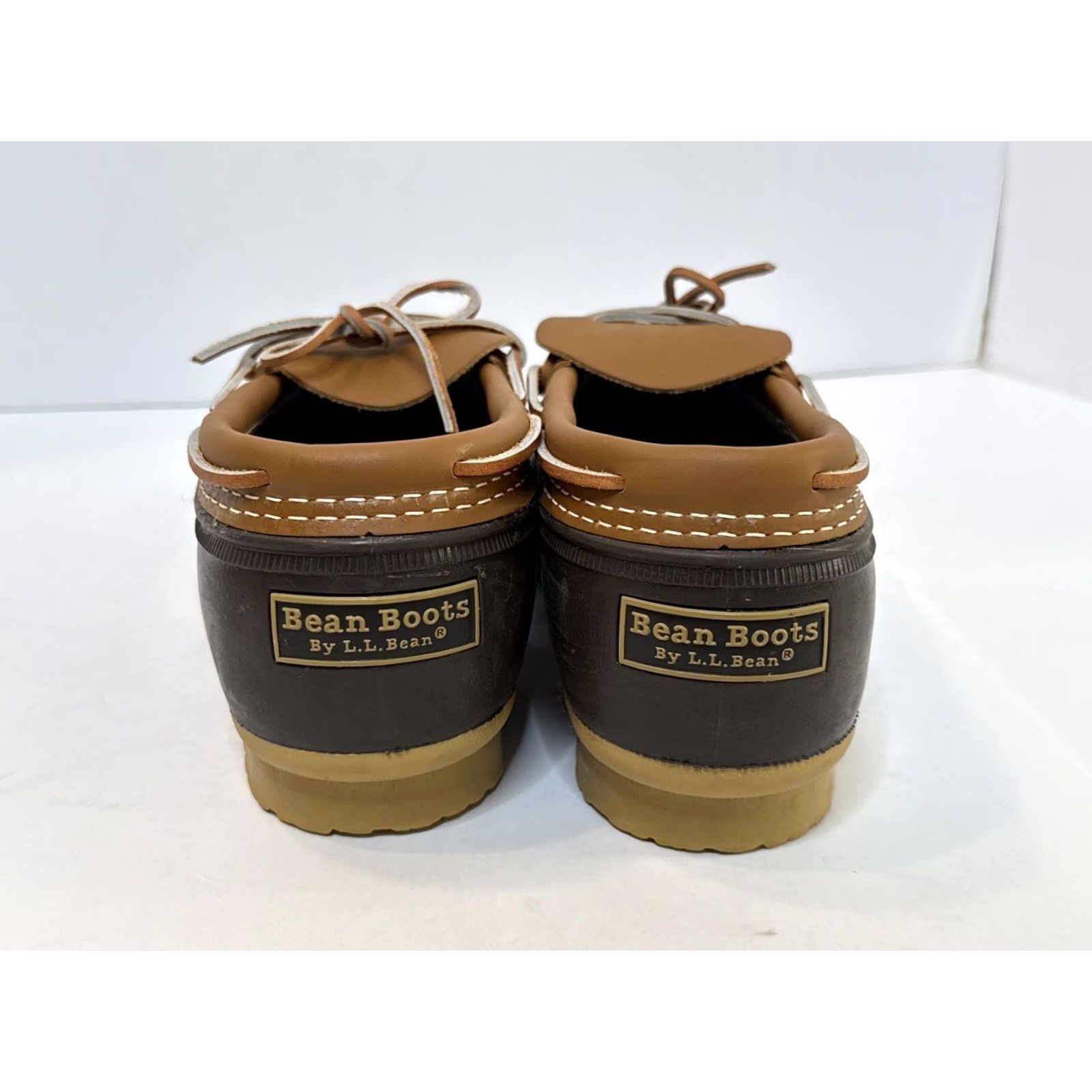Vintage VINTAGE LL Bean Duck Boots Brown Low Rubber Moc Waterproof Leather Men's Size 12 Size US 12 / EU 45 - 7 Thumbnail