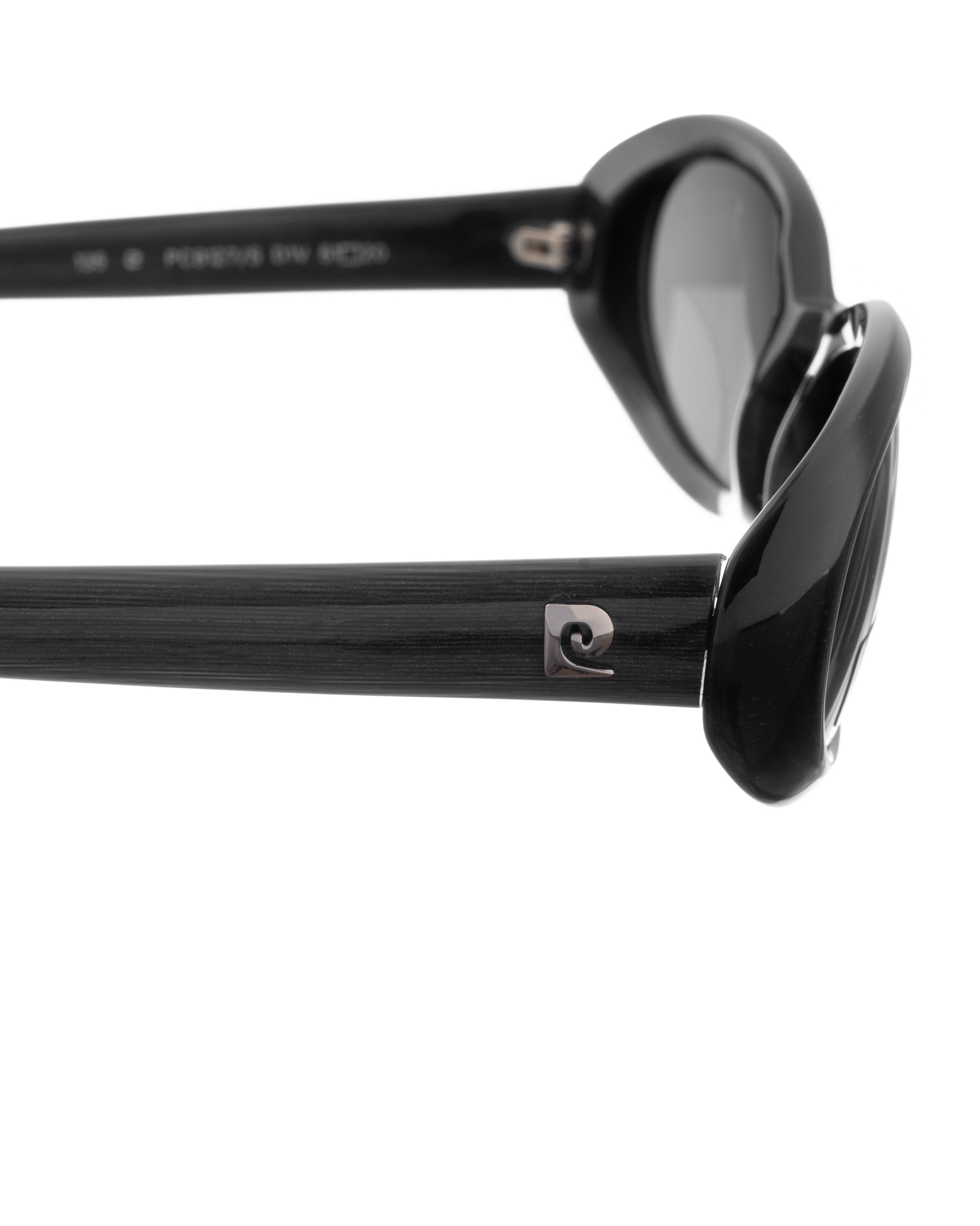 Pierre Cardin Pierre Cardin 00s Classic Chic Black Glitter Sunglasses Size ONE SIZE - 3 Thumbnail