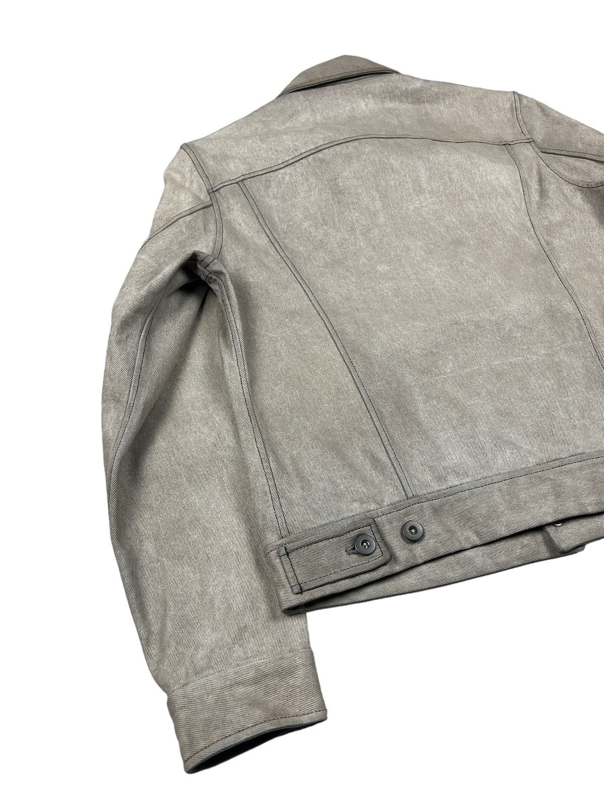 Yohji Yamamoto 1990 Yohji Yamamoto ‘Against All Risk” Denim Jacket Size US M / EU 48-50 / 2 - 11 Thumbnail
