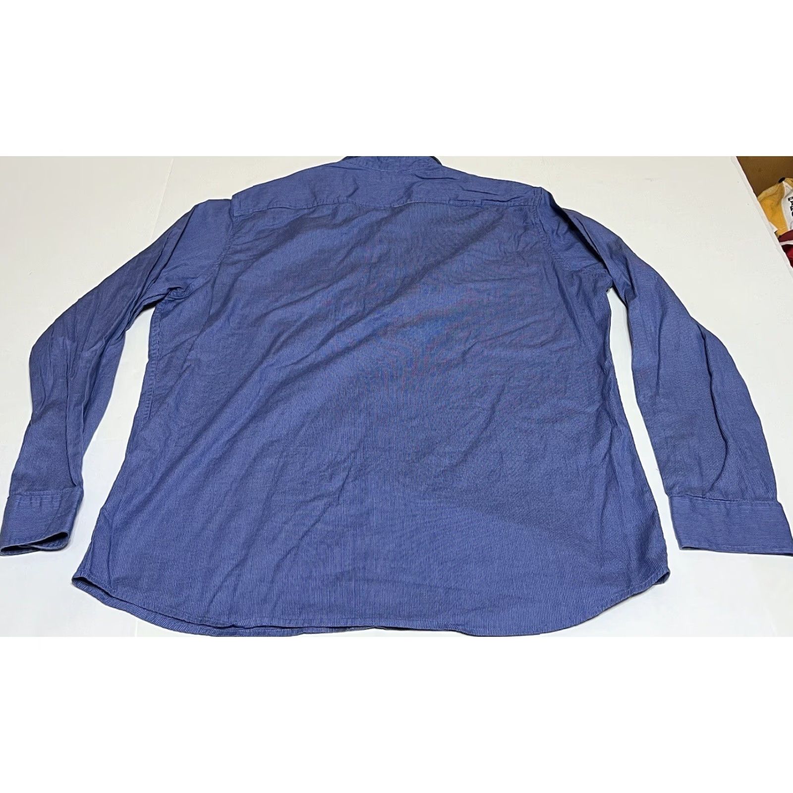 Marcs Marc Anthony Shirt Mens XXL Slim Fit Button Up Blue Long Sleeve Size US XXL / EU 58 / 5 - 3 Thumbnail
