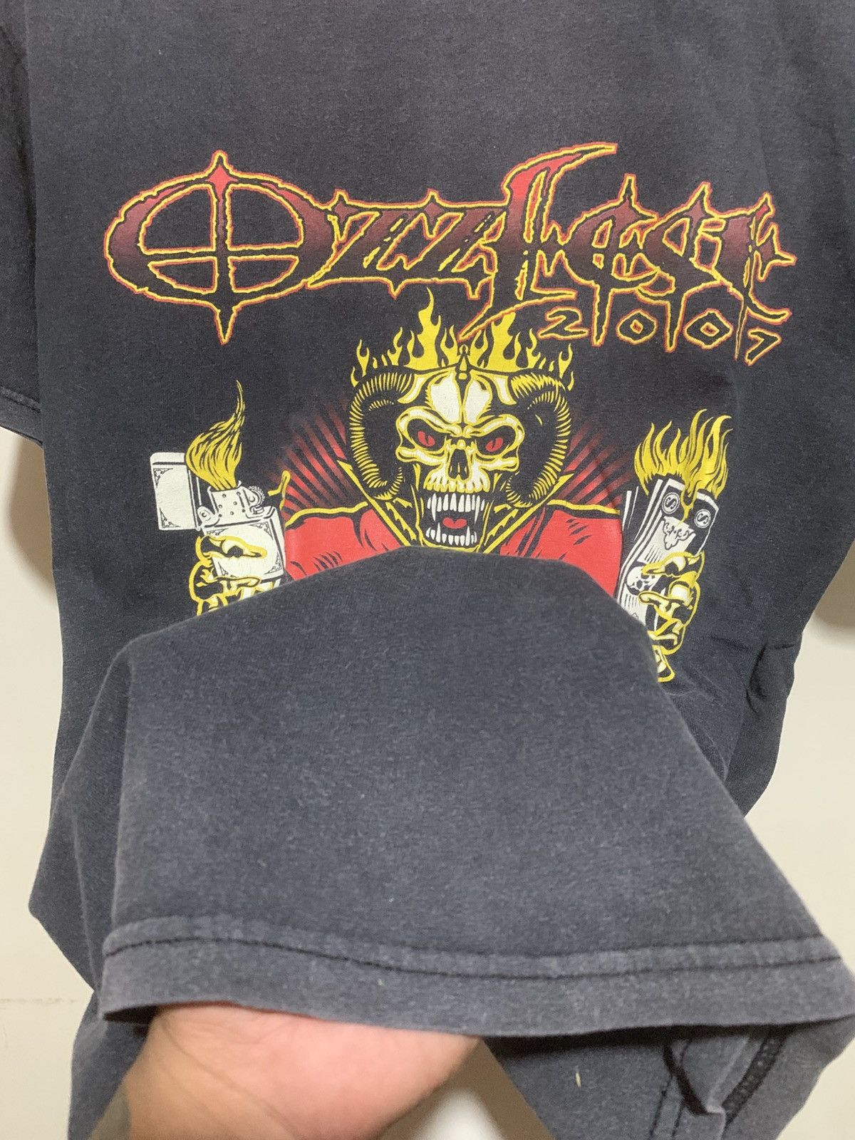 Band Tees Vintage Ozzfest 2007 Tour T Shirt Size US M / EU 48-50 / 2 - 4 Thumbnail